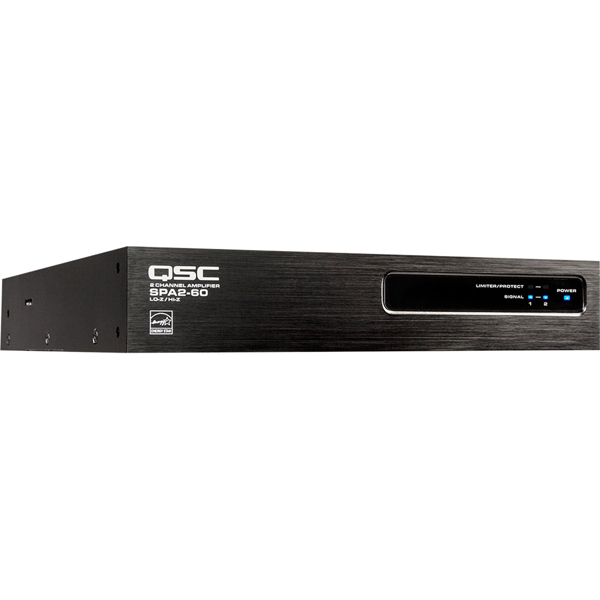 QSC SPA2-60 Energy Star 2-Channel Power Amplifier (60W)