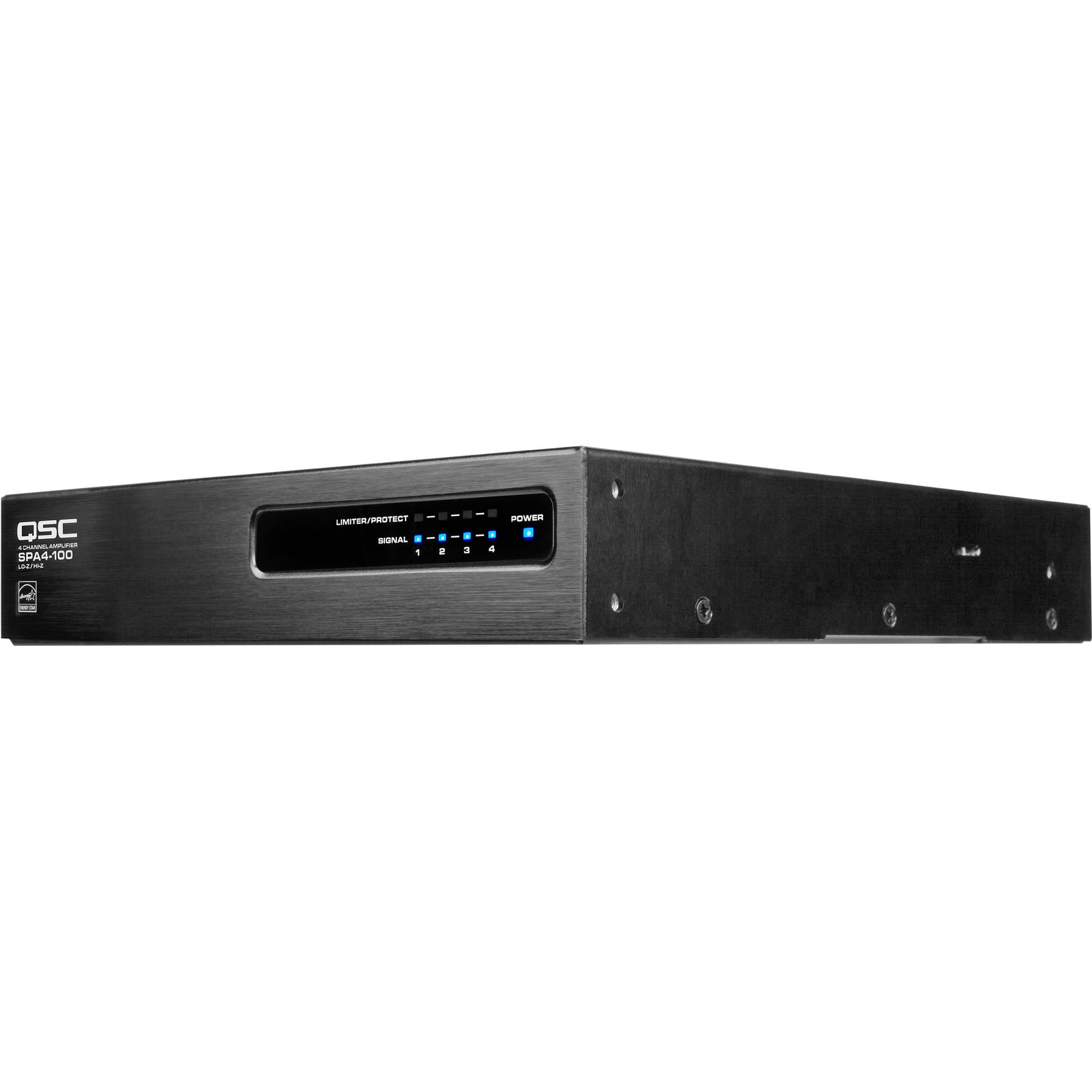 QSC SPA4-100 Energy Star 4-Channel Power Amplifier (100W)