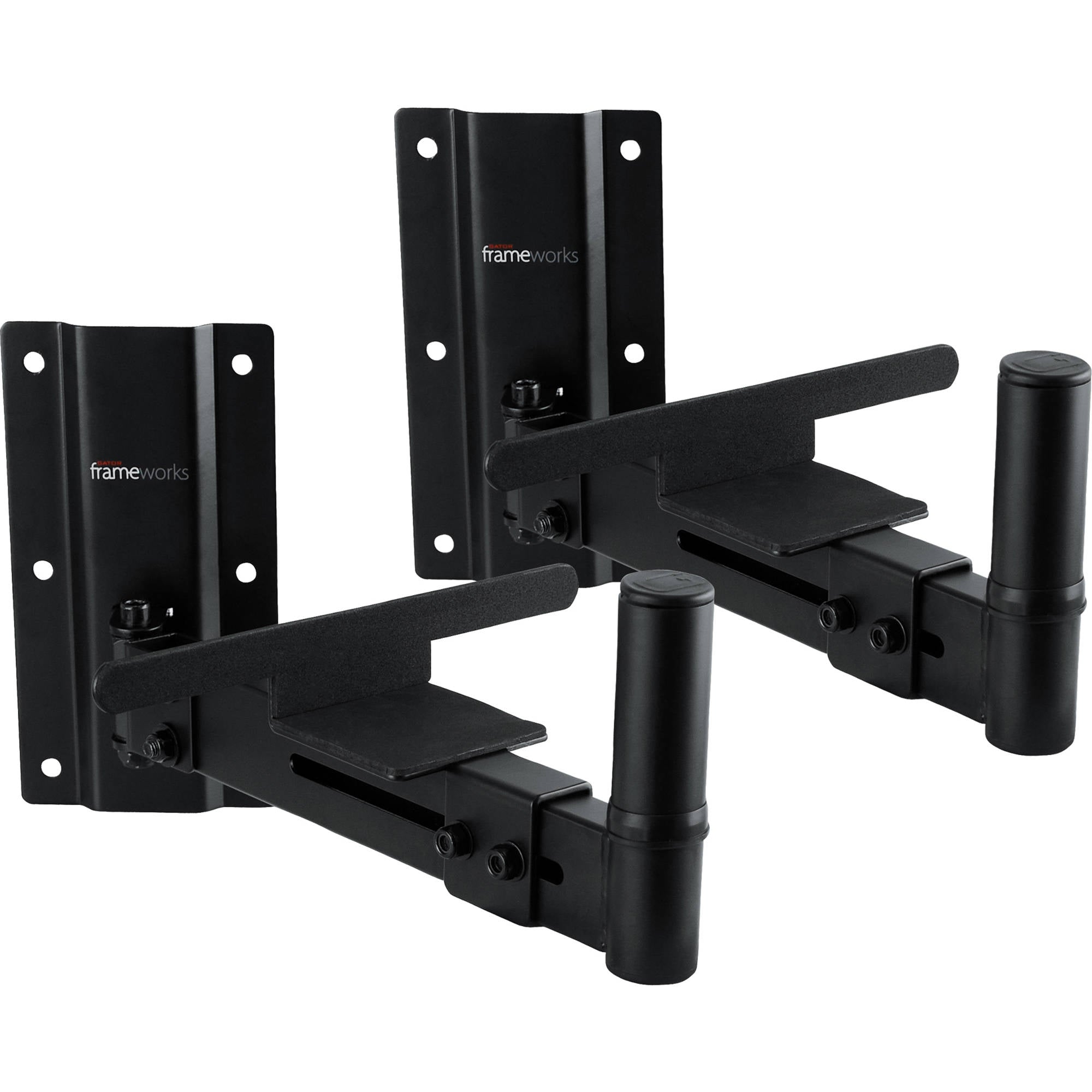Gator Frameworks GFW-SPK-WM100 Wall Mount Speaker Stands (Pair)