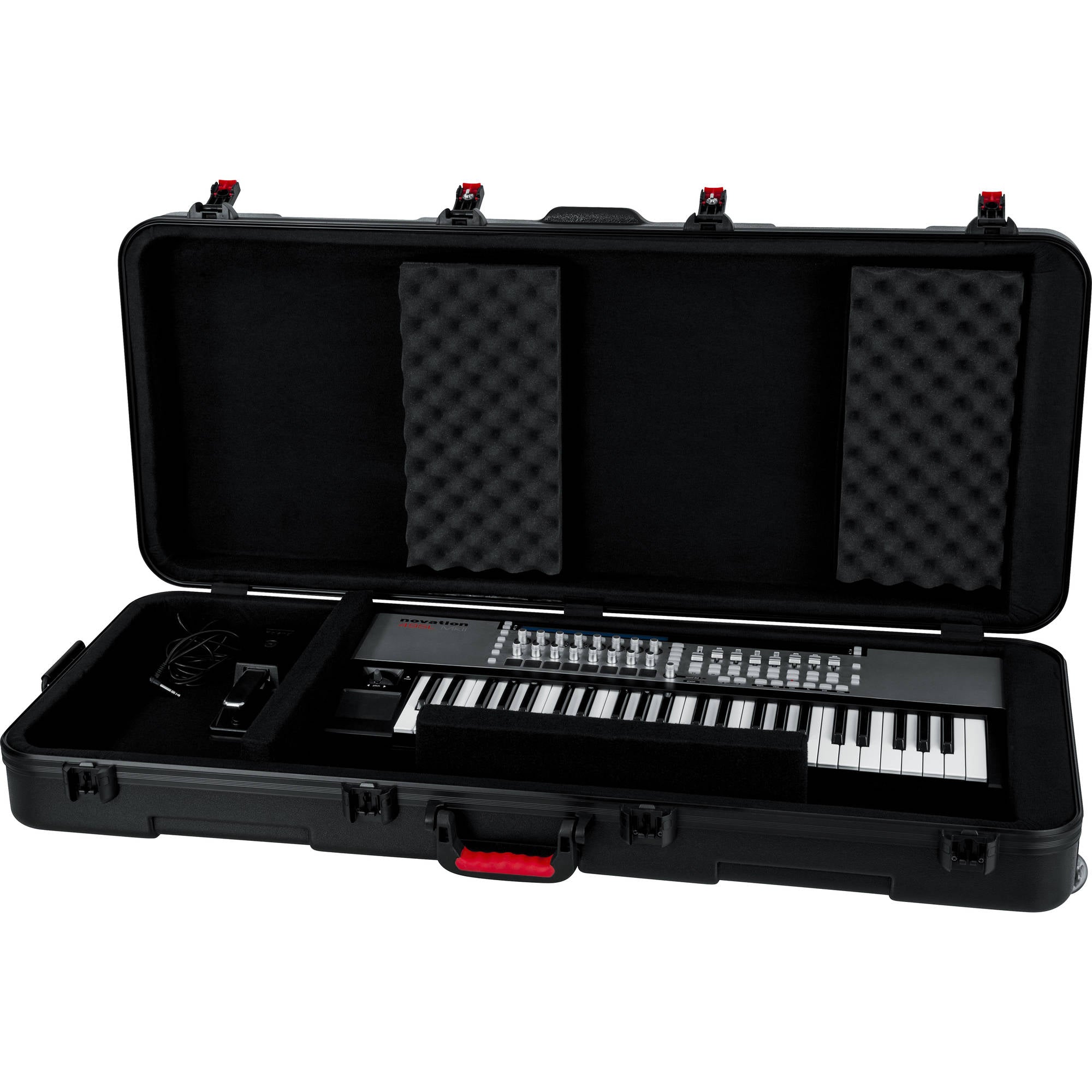 Gator Cases GTSA-KEY61 TSA Series ATA Wheeled Case for 61-Note Keyboards