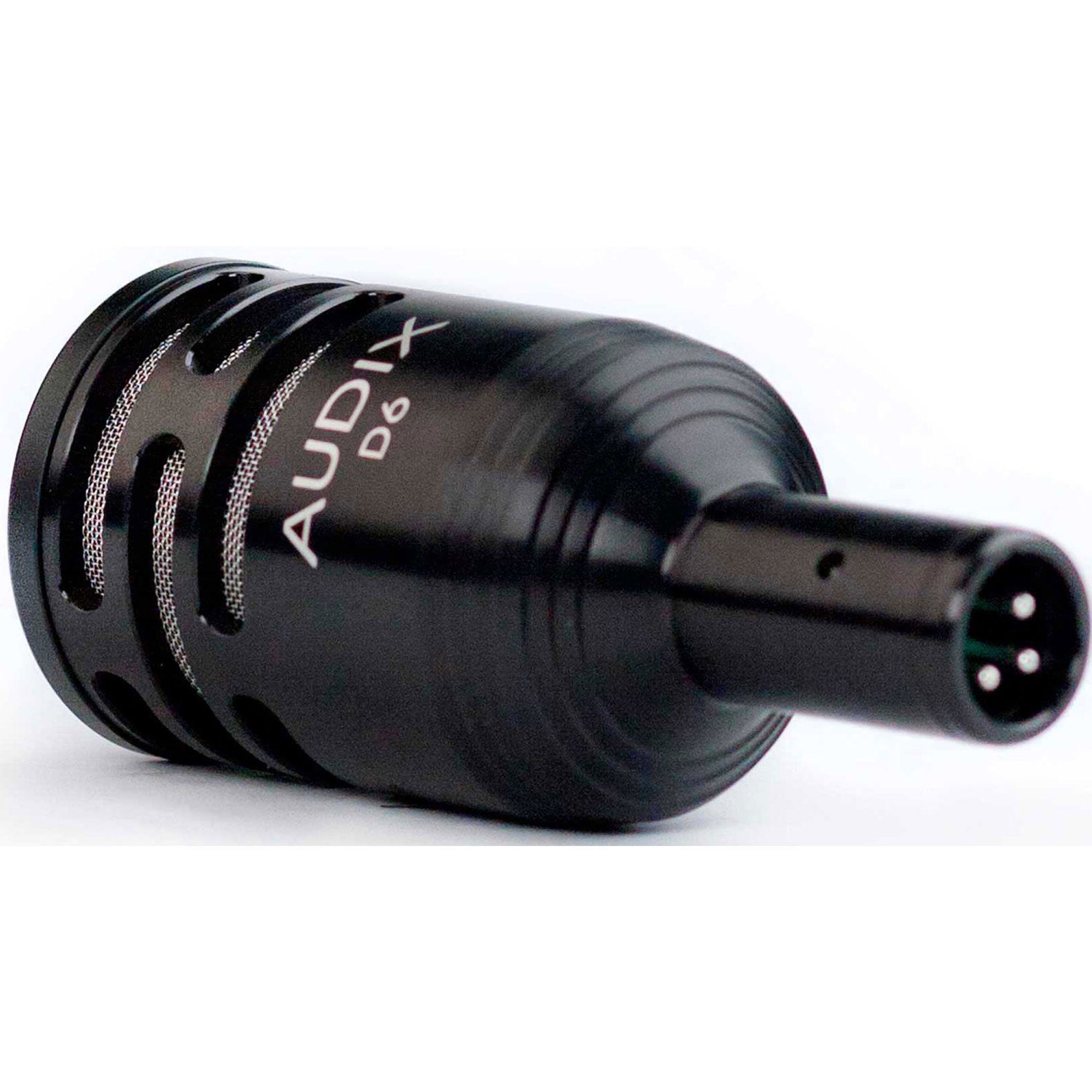 Audix D6 Cardioid Dynamic Kick Drum Microphone (Black)