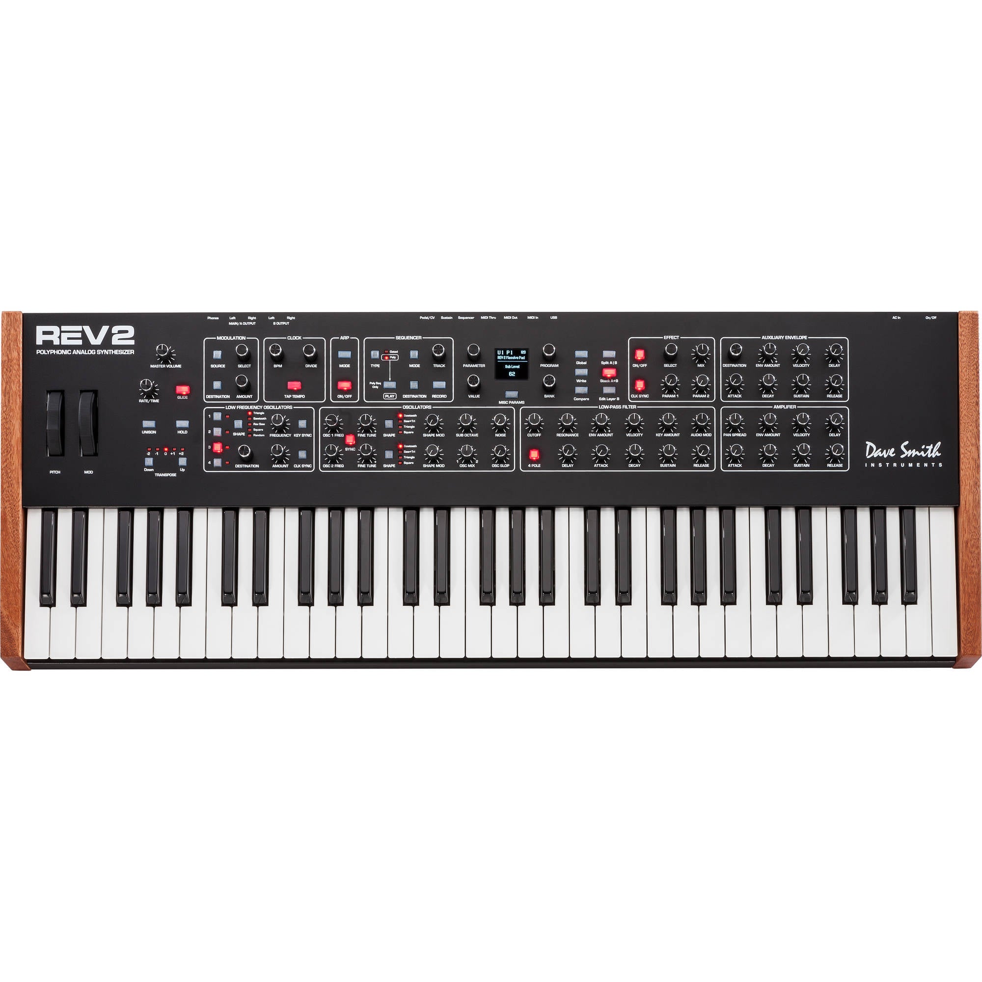 Sequential Prophet Rev2 Analog Synthesizer (8-Voice)