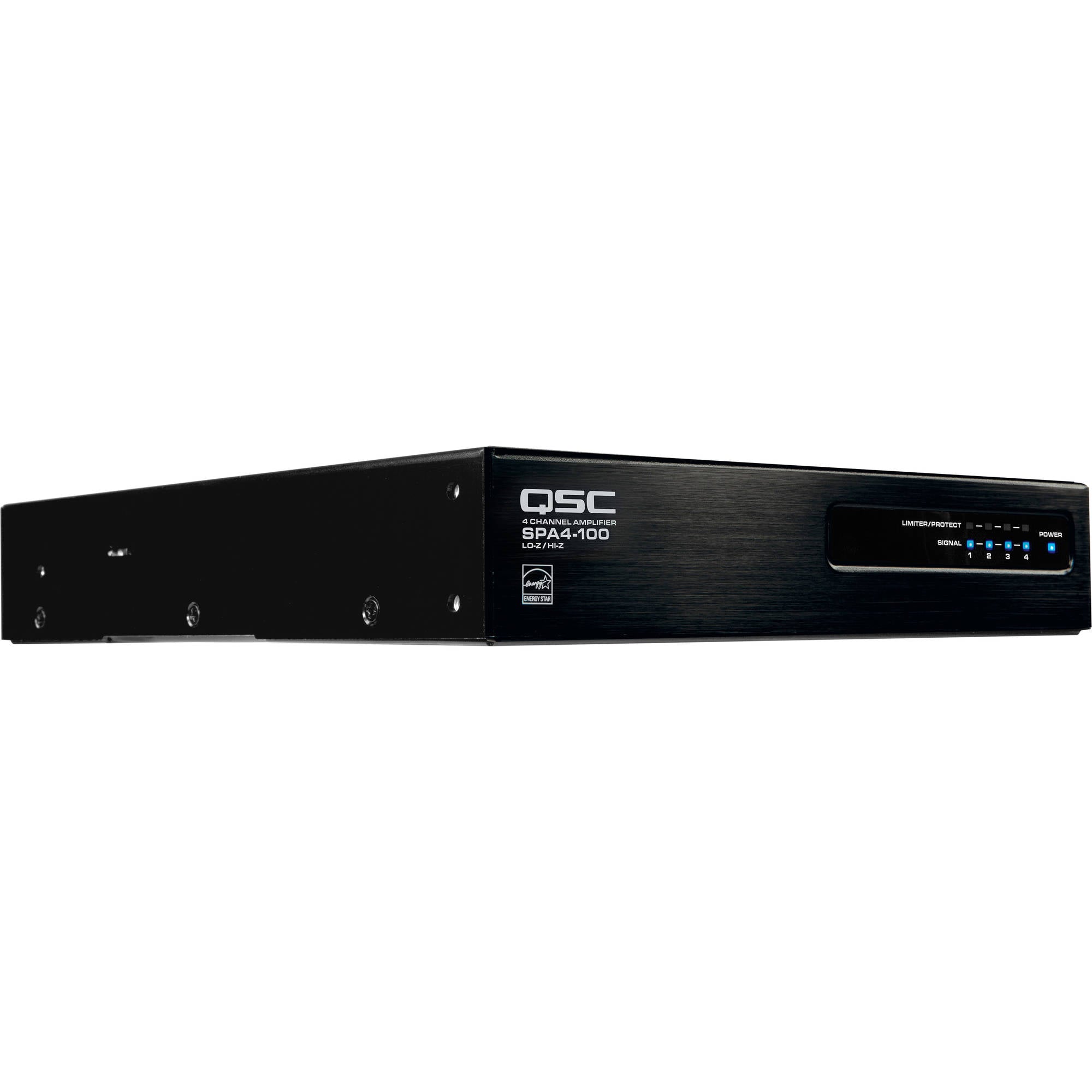 QSC SPA4-100 Energy Star 4-Channel Power Amplifier (100W)