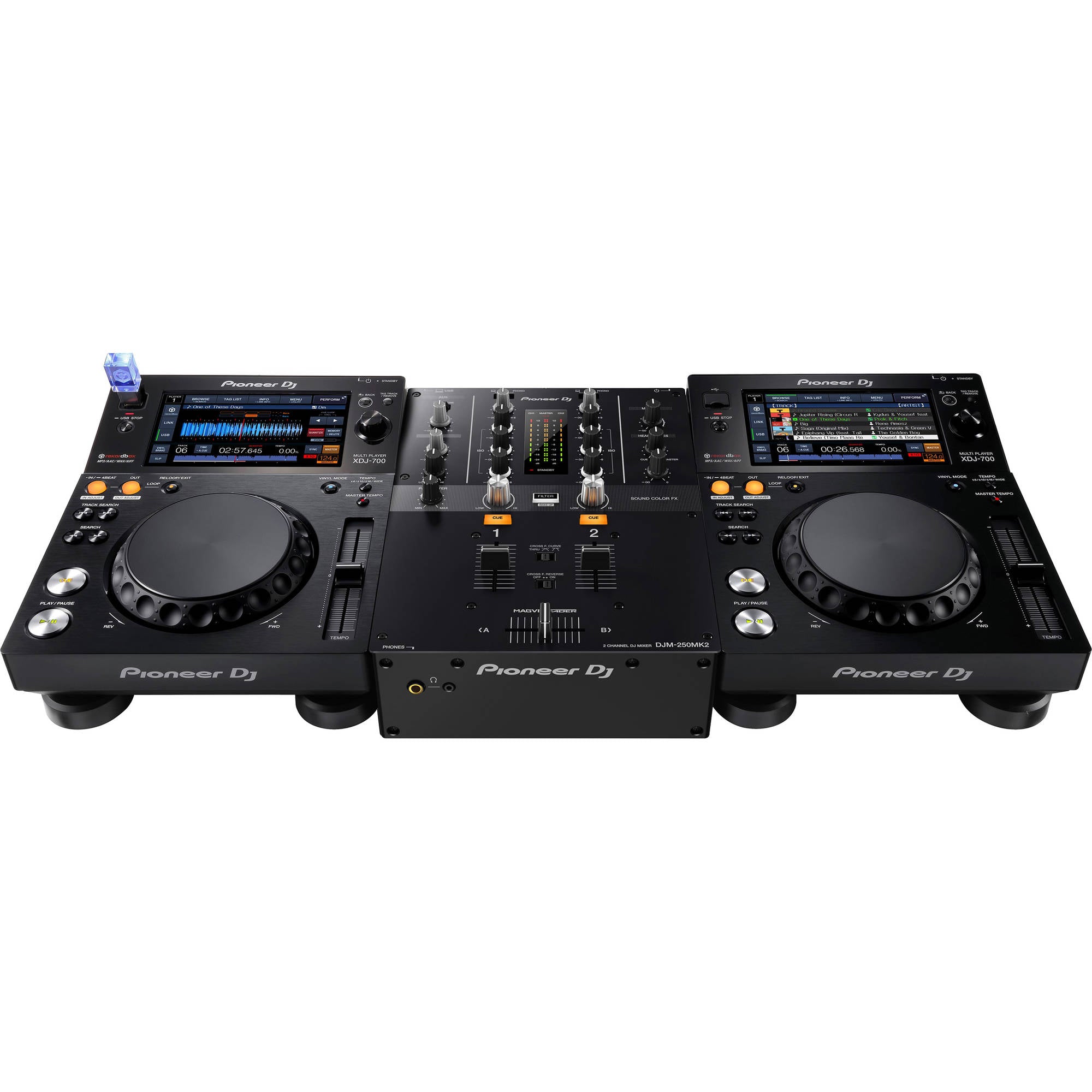 Pioneer DJ DJM-250MK2 2-Channel DJ Mixer (Black)