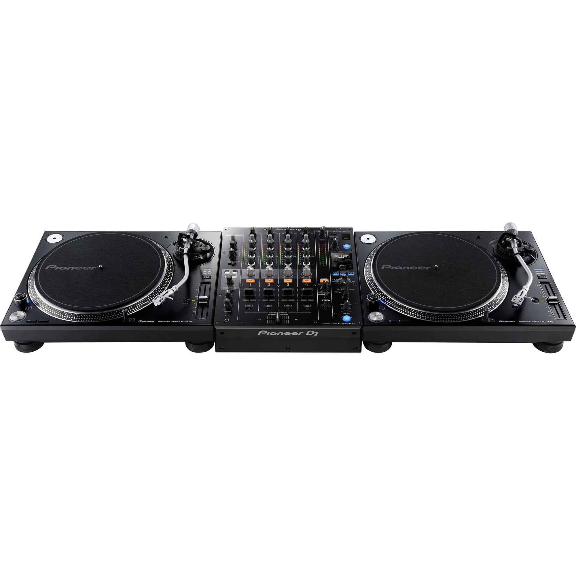 Pioneer DJ DJM-750MK2 4-Channel Professional DJ Club Mixer with USB Soundcard