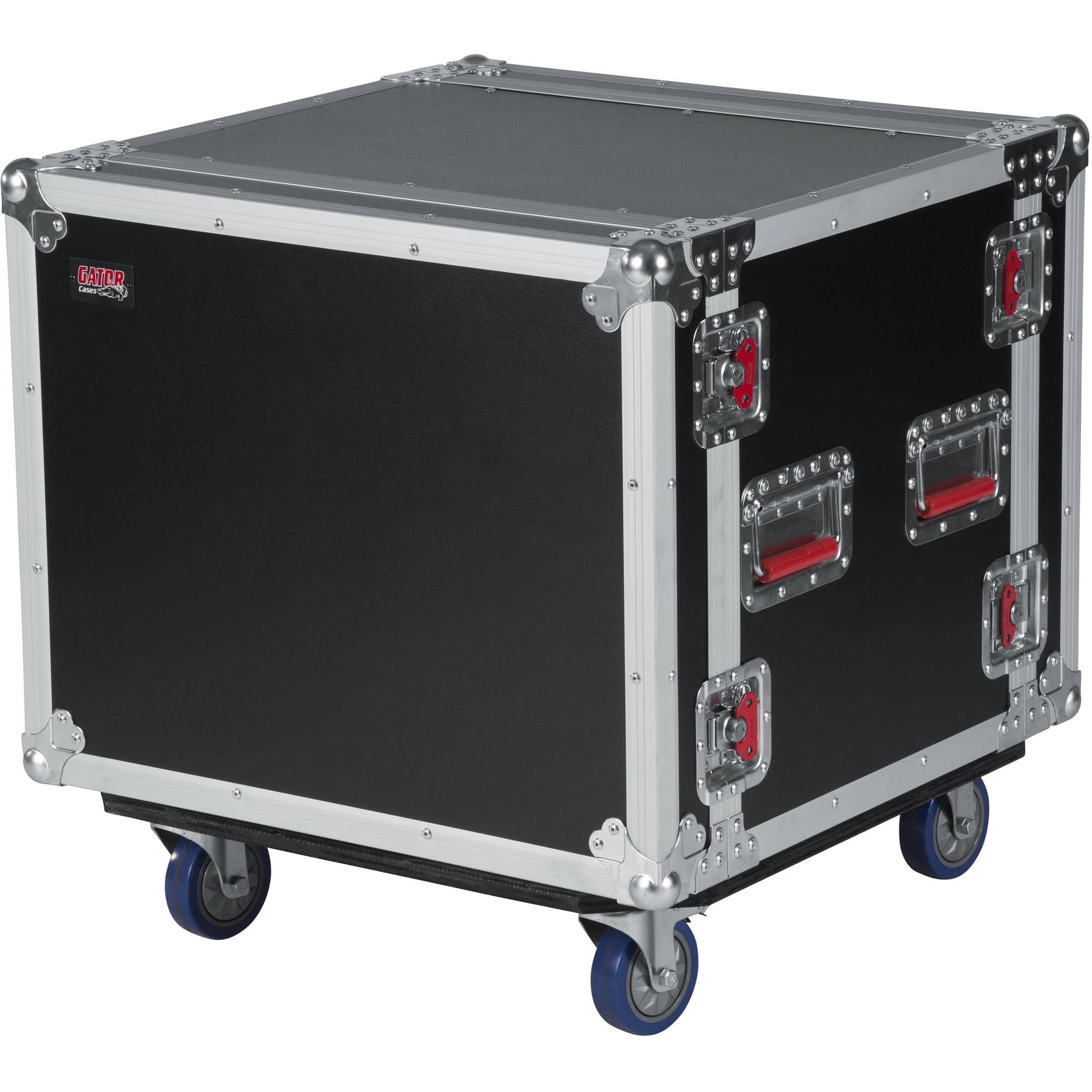 Gator Cases G-TOUR SHK8 CAST Shock Road Rack Case with Casters (8U)