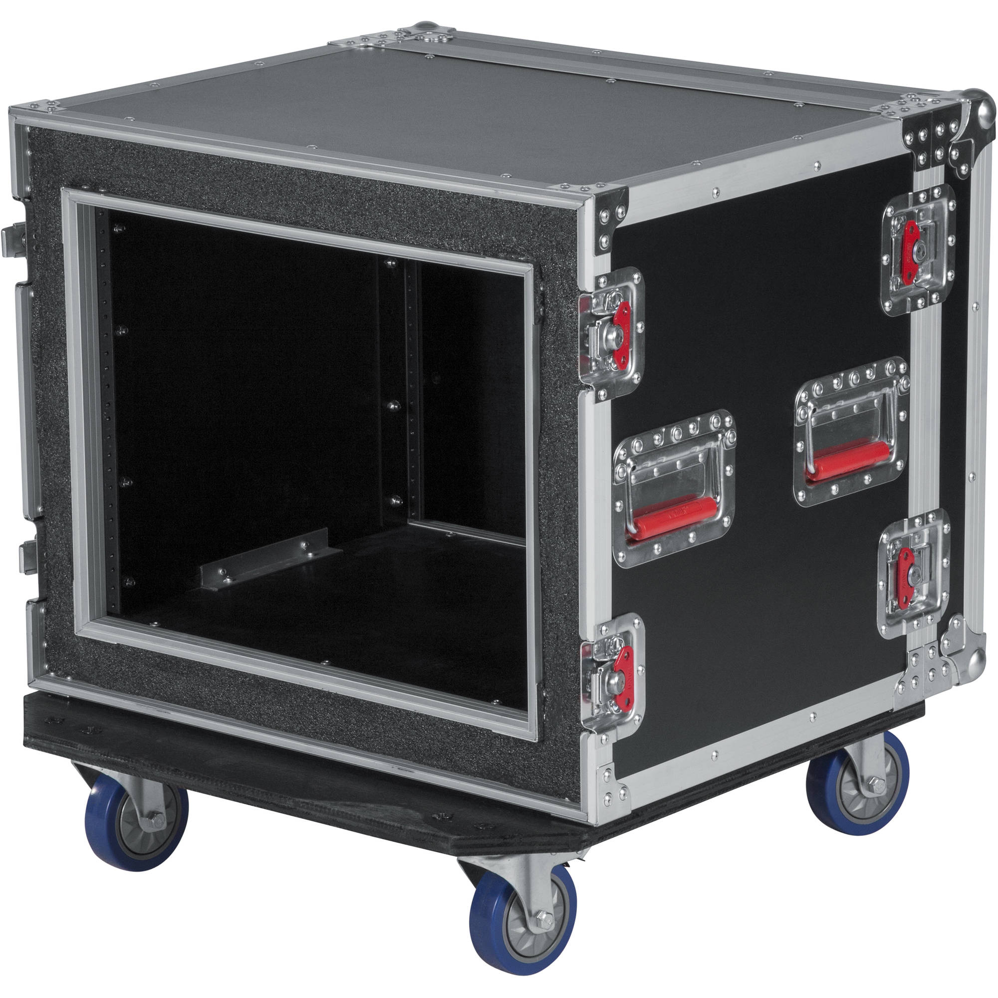 Gator Cases G-TOUR SHK8 CAST Shock Road Rack Case with Casters (8U)