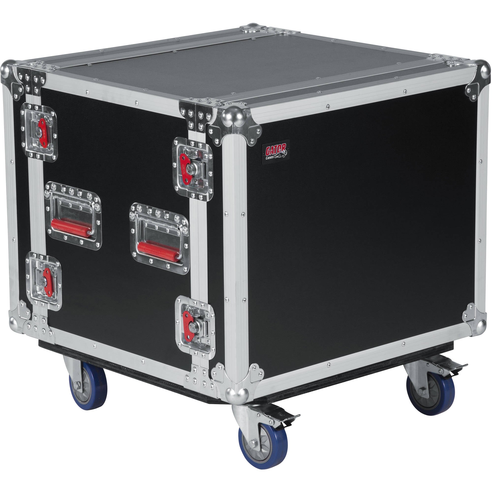 Gator Cases G-TOUR SHK8 CAST Shock Road Rack Case with Casters (8U)
