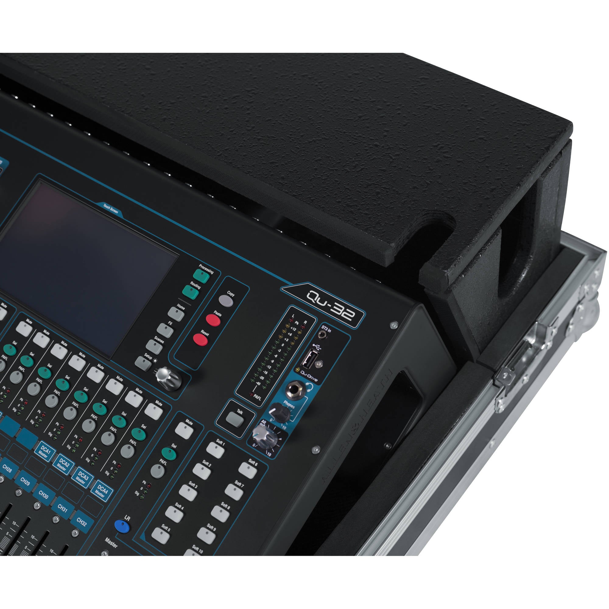 Gator Cases G-TOURQU32 Road Case for A&H Qu-32 Mixer