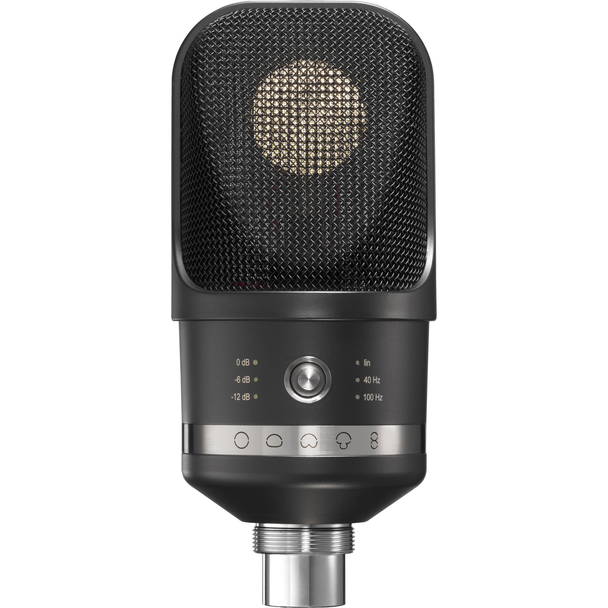 Neumann TLM 107 Large-Diaphragm Multipattern Condenser Microphone (Studio Set, Black)