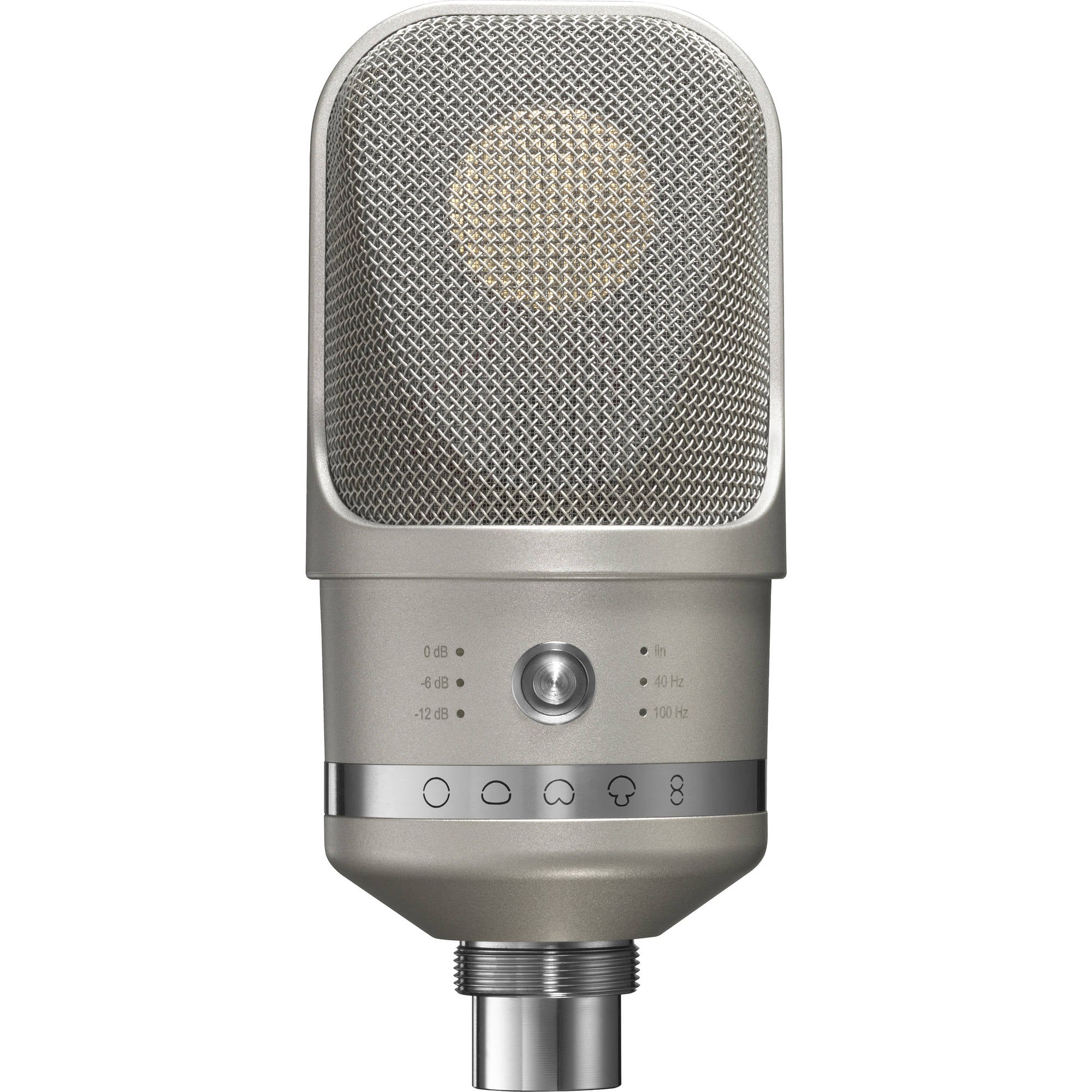 Neumann TLM 107 Large-Diaphragm Multipattern Condenser Microphone (Studio Set, Nickel)