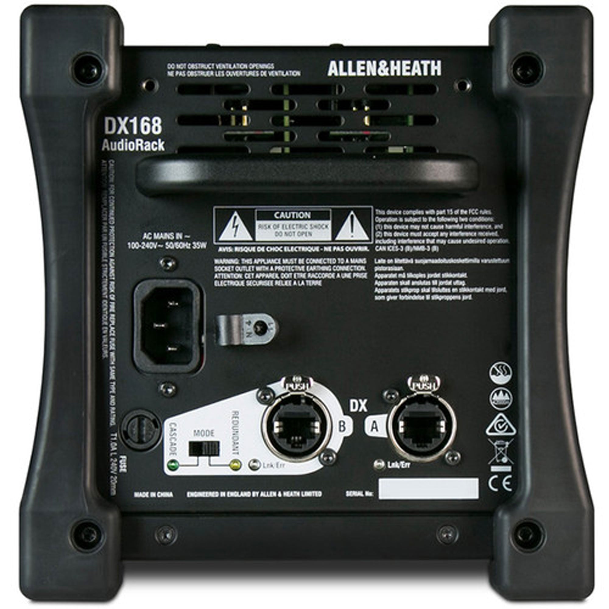 Allen & Heath DX168 Portable DX Expander with 16-Inputs and 8-Outputs