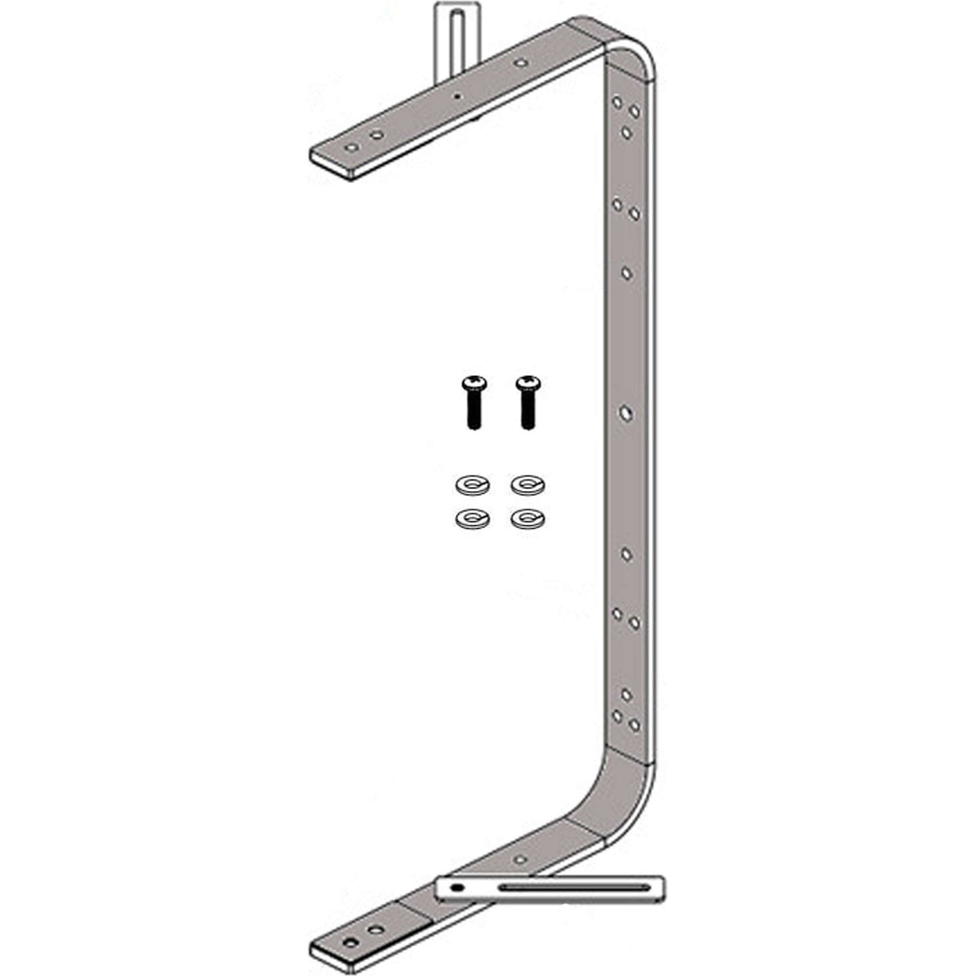 Electro-Voice EVF-UB-BLK U-Bracket for EVF Series Loudspeakers (Black)