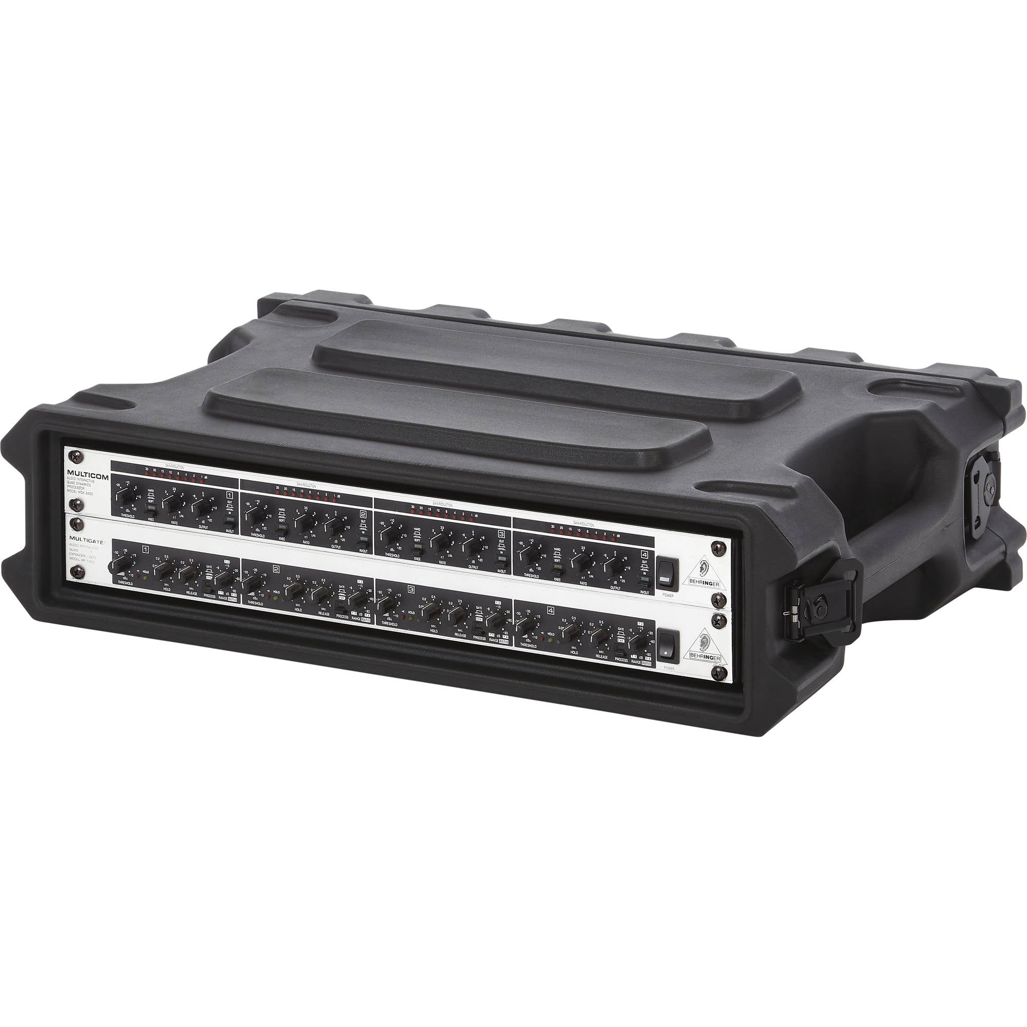 Gator Cases G-PRO-2U-13 Molded Audio Rack (2U, 13" Deep)