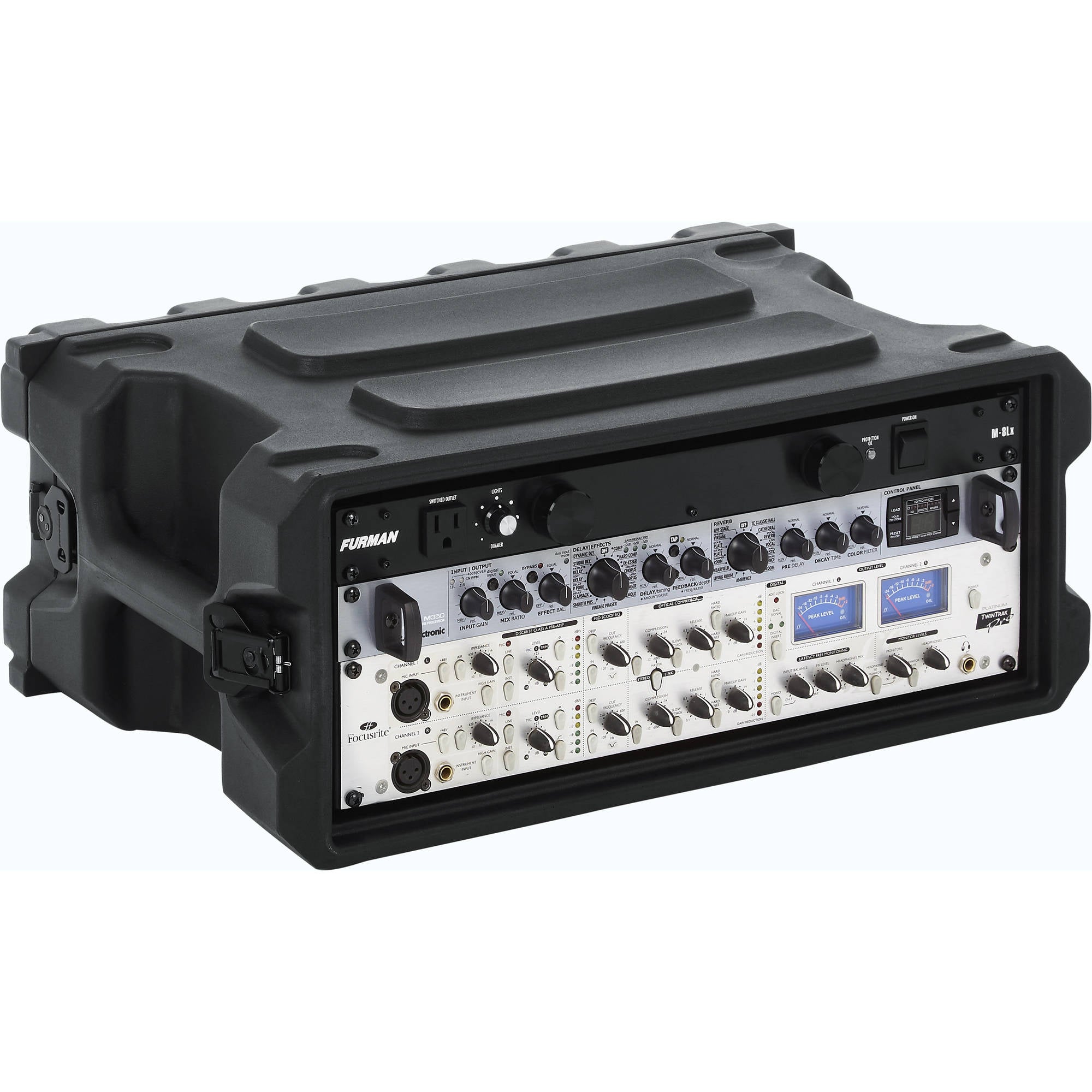 Gator Cases G-PRO-4U-13 Molded Audio Rack (4U, 13" Deep)