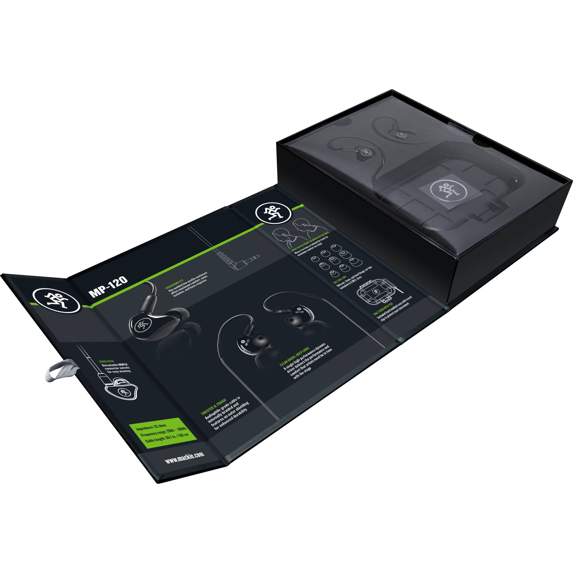 Mackie MP-120 In-Ear Monitors