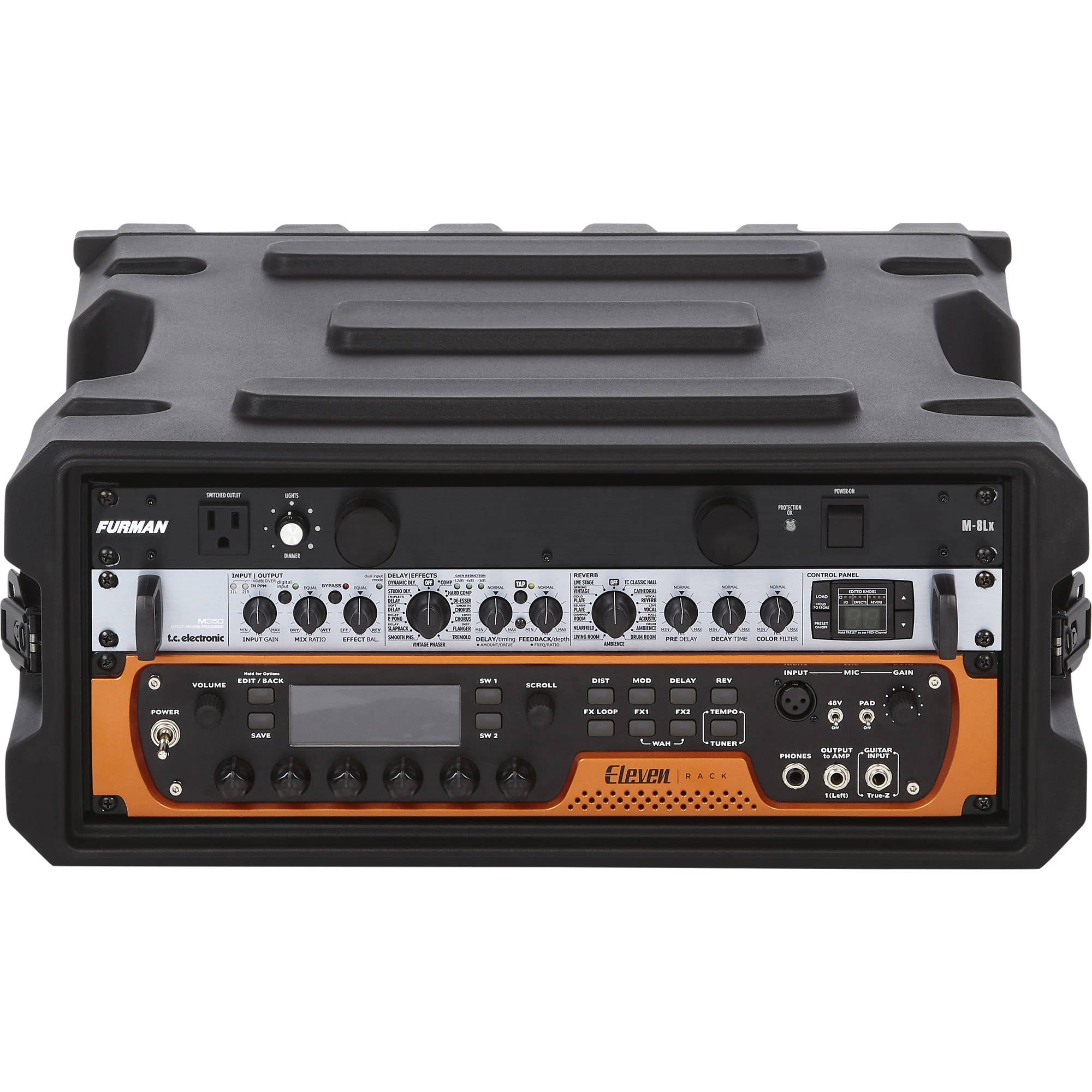 Gator Cases G-PRO-4U-19 Molded Audio Rack (4U, 19" Deep)