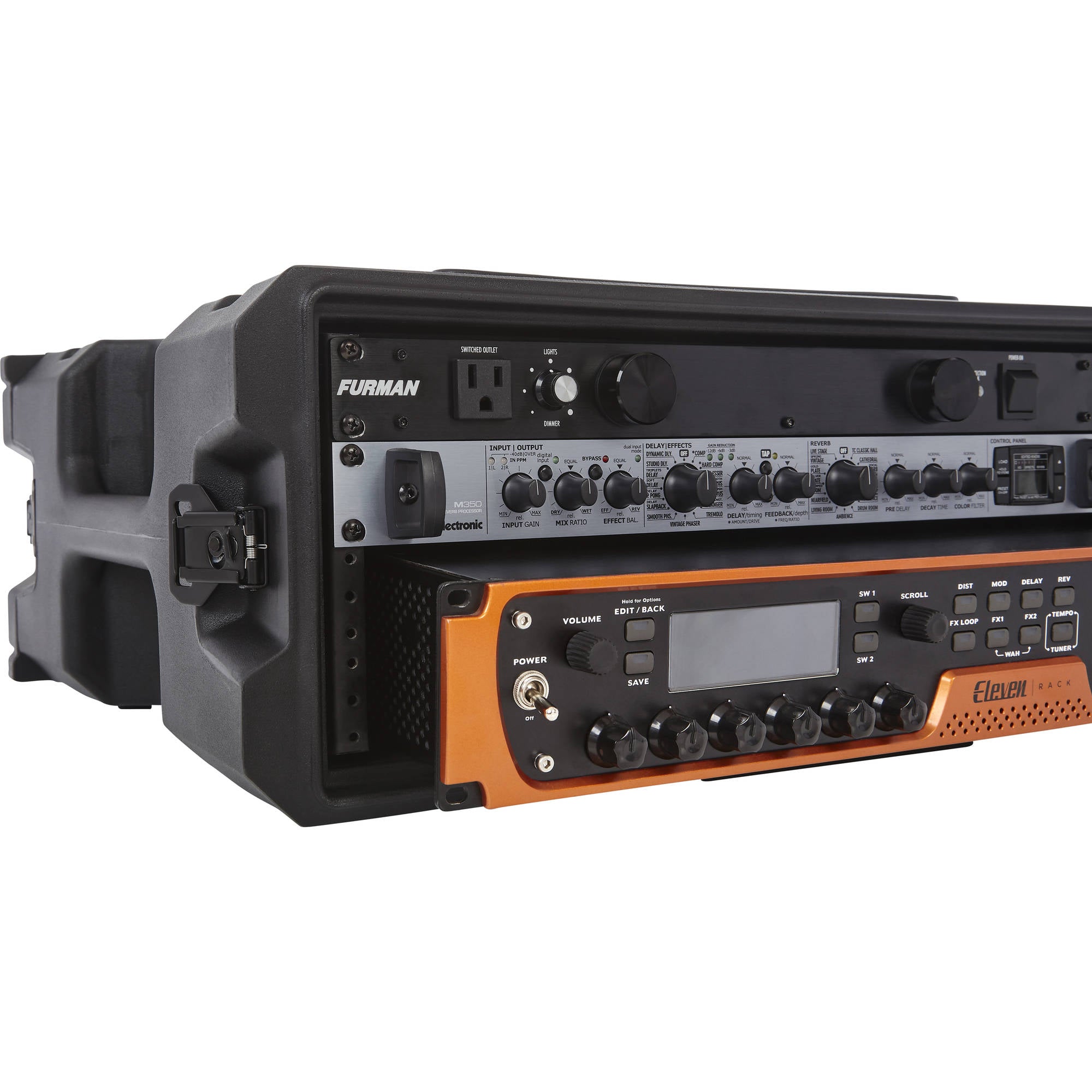 Gator Cases G-PRO-4U-19 Molded Audio Rack (4U, 19" Deep)