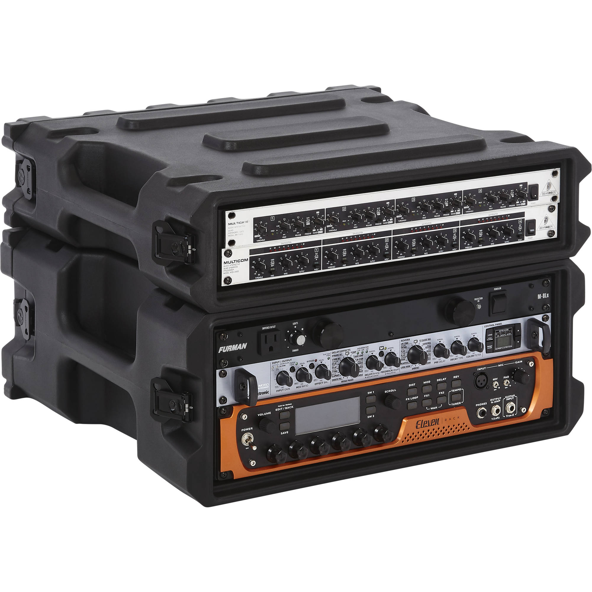 Gator Cases G-PRO-4U-19 Molded Audio Rack (4U, 19" Deep)