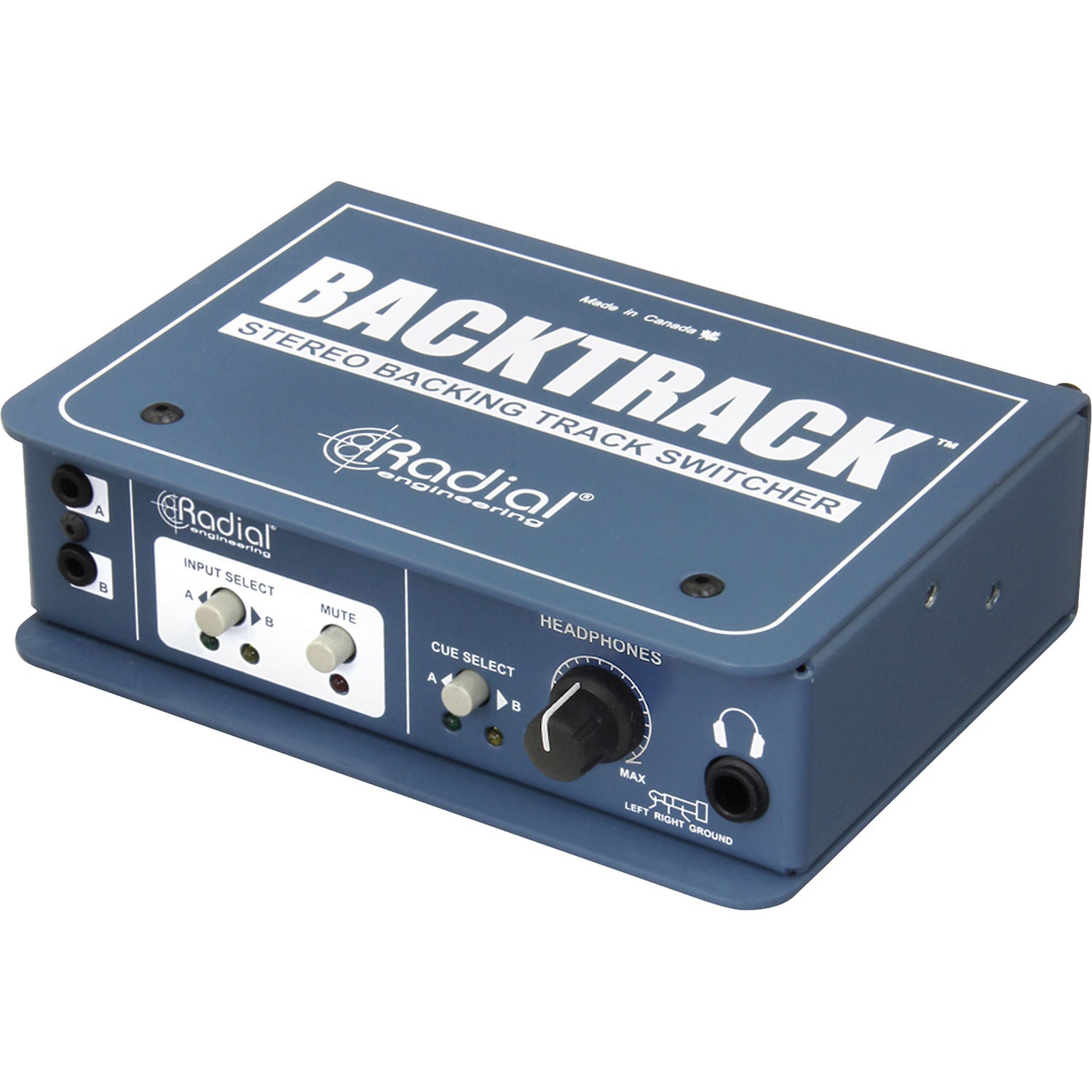 Radial Engineering Backtrack Stereo Audio Switcher