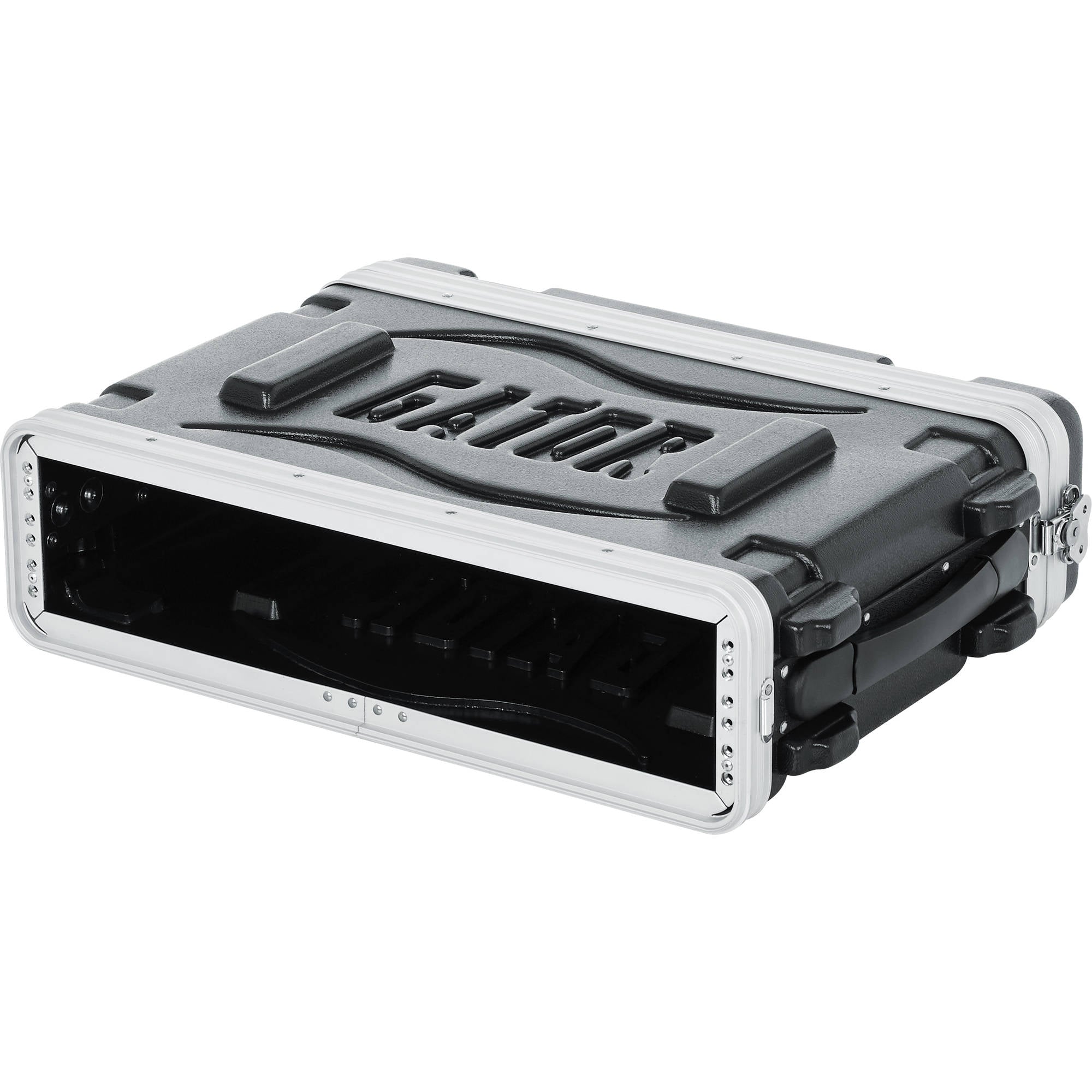 Gator Cases GR-2S Lightweight Molded Shallow Rack Case (2U, 14.25" Deep)
