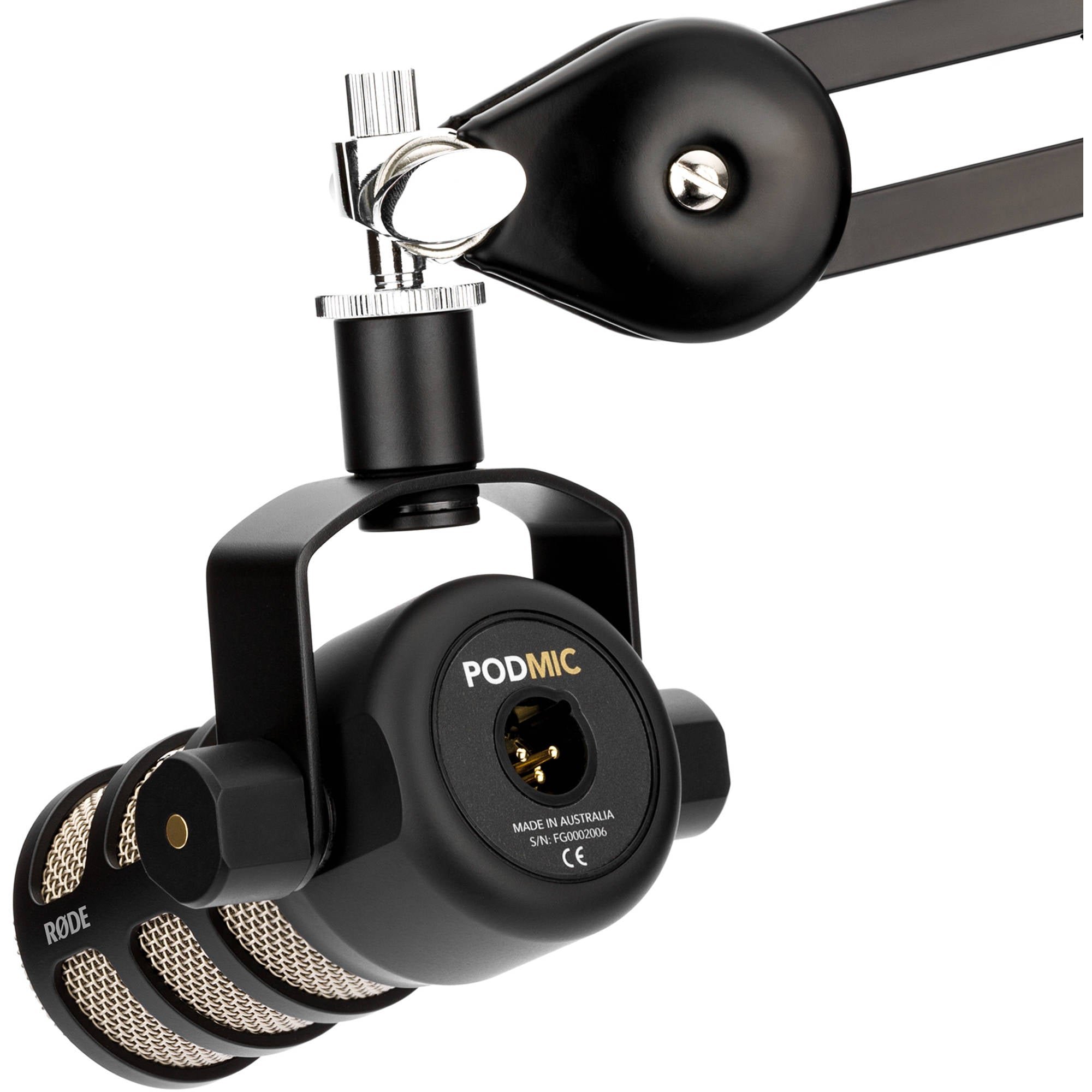 Rode PodMic Dynamic Podcasting & Broadcasting Microphone with FREE 20' XLR Cable