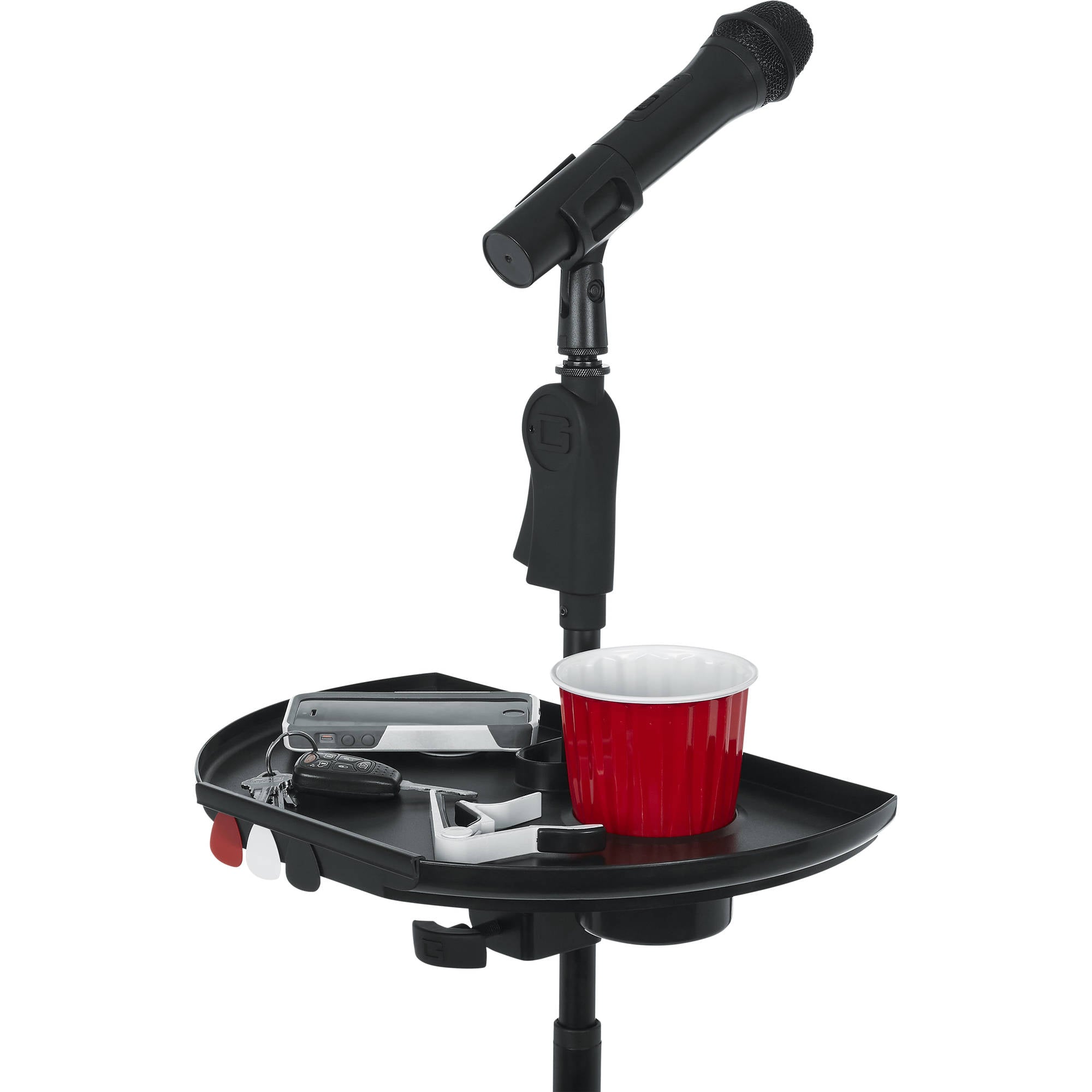 Gator Frameworks GFW-MICACCTRAYXL Extra Large Mic Stand Accessory Tray