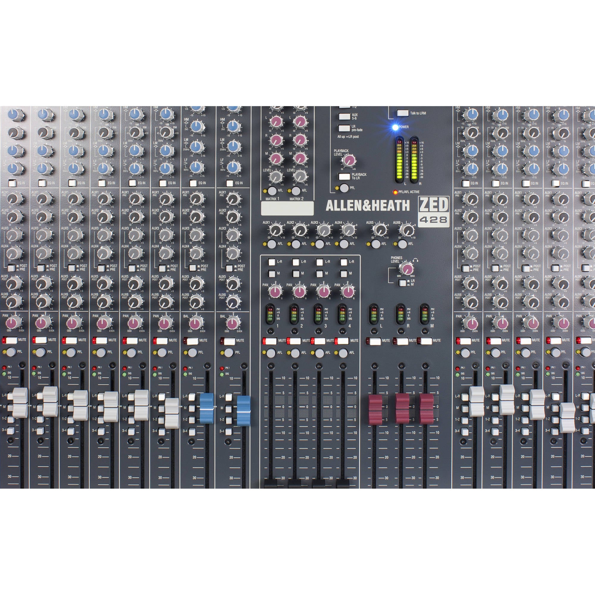 Allen & Heath ZED-428 28-Input, 4-Buss Recording Mixer