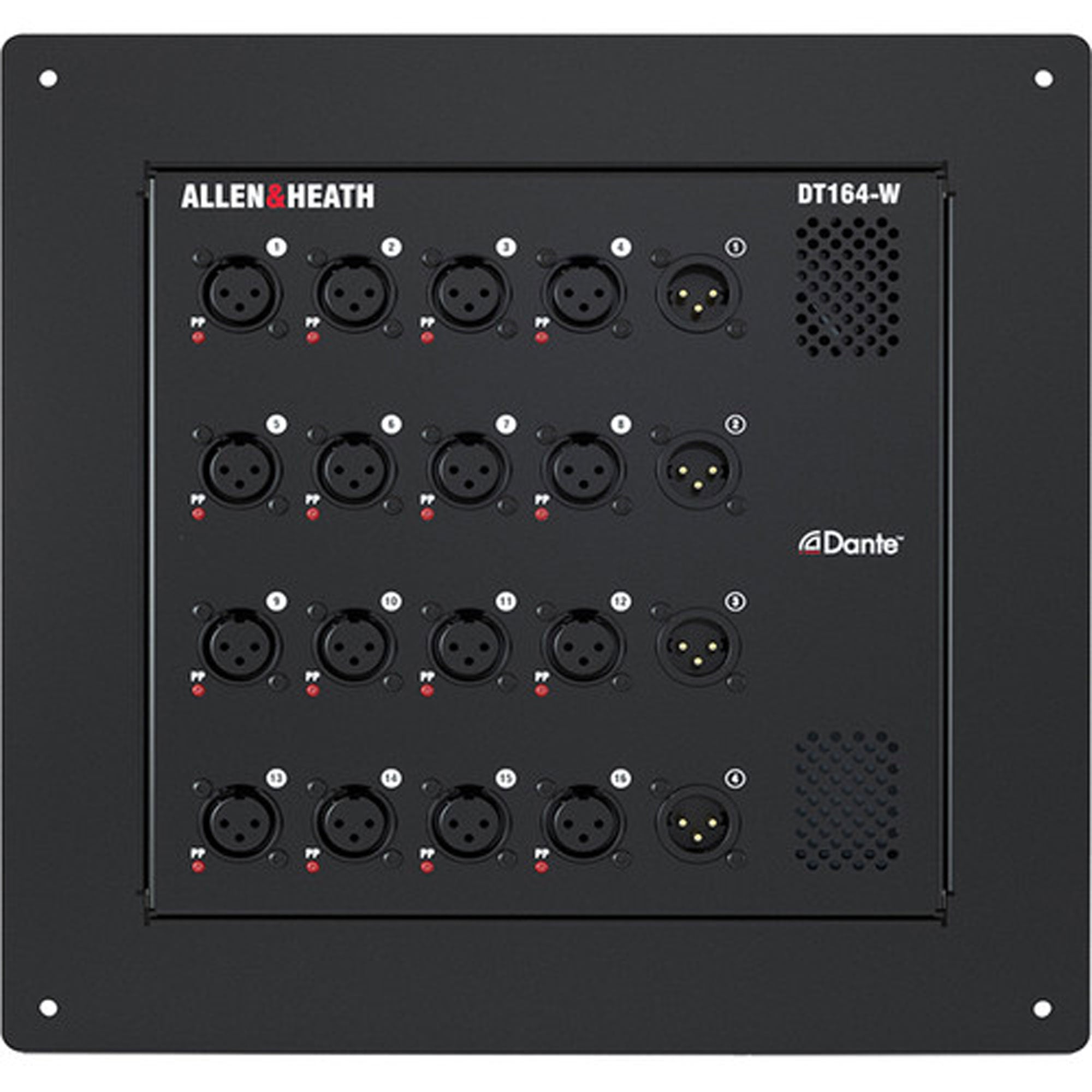 Allen & Heath DT164-W 16x4 Wallmount Dante/AES67 Audio I/O Expander