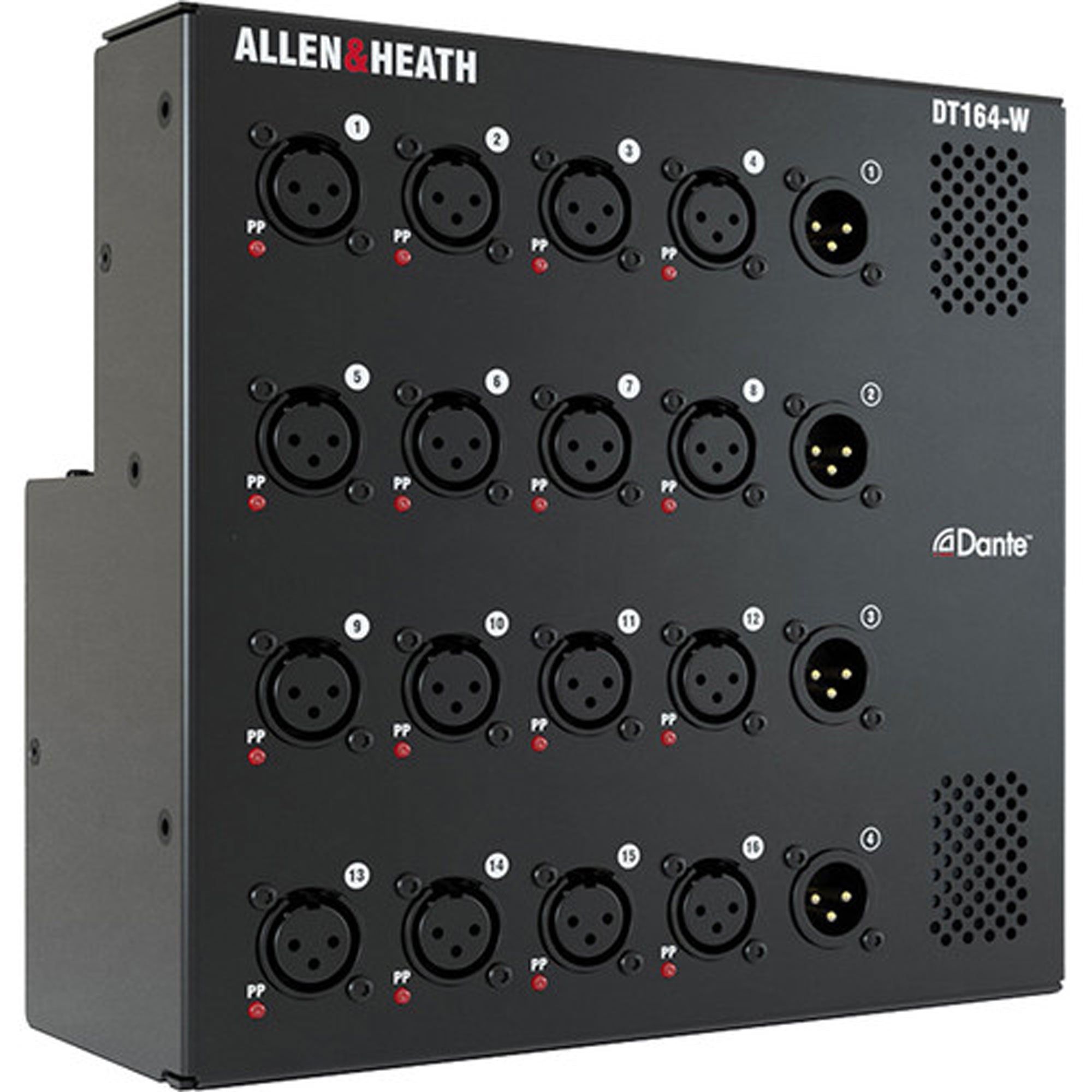 Allen & Heath DT164-W 16x4 Wallmount Dante/AES67 Audio I/O Expander
