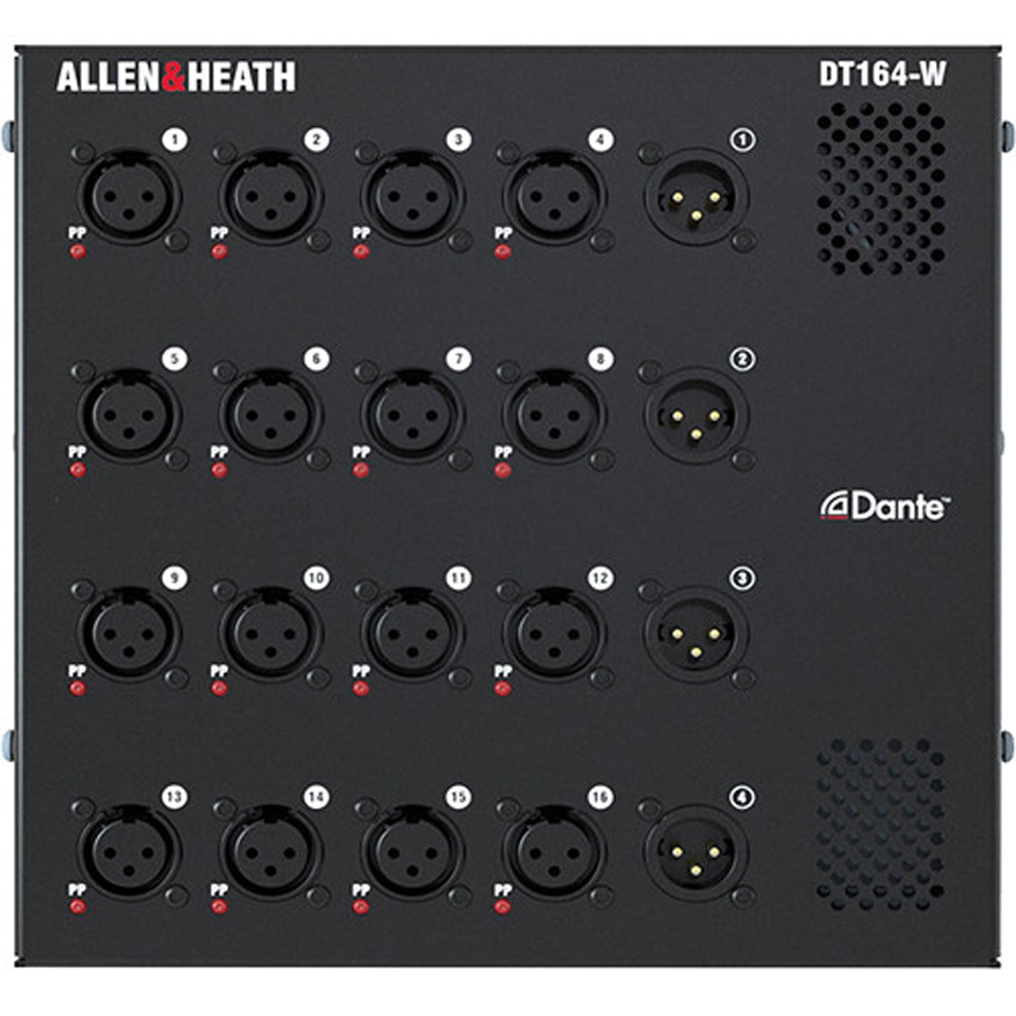 Allen & Heath DT164-W 16x4 Wallmount Dante/AES67 Audio I/O Expander