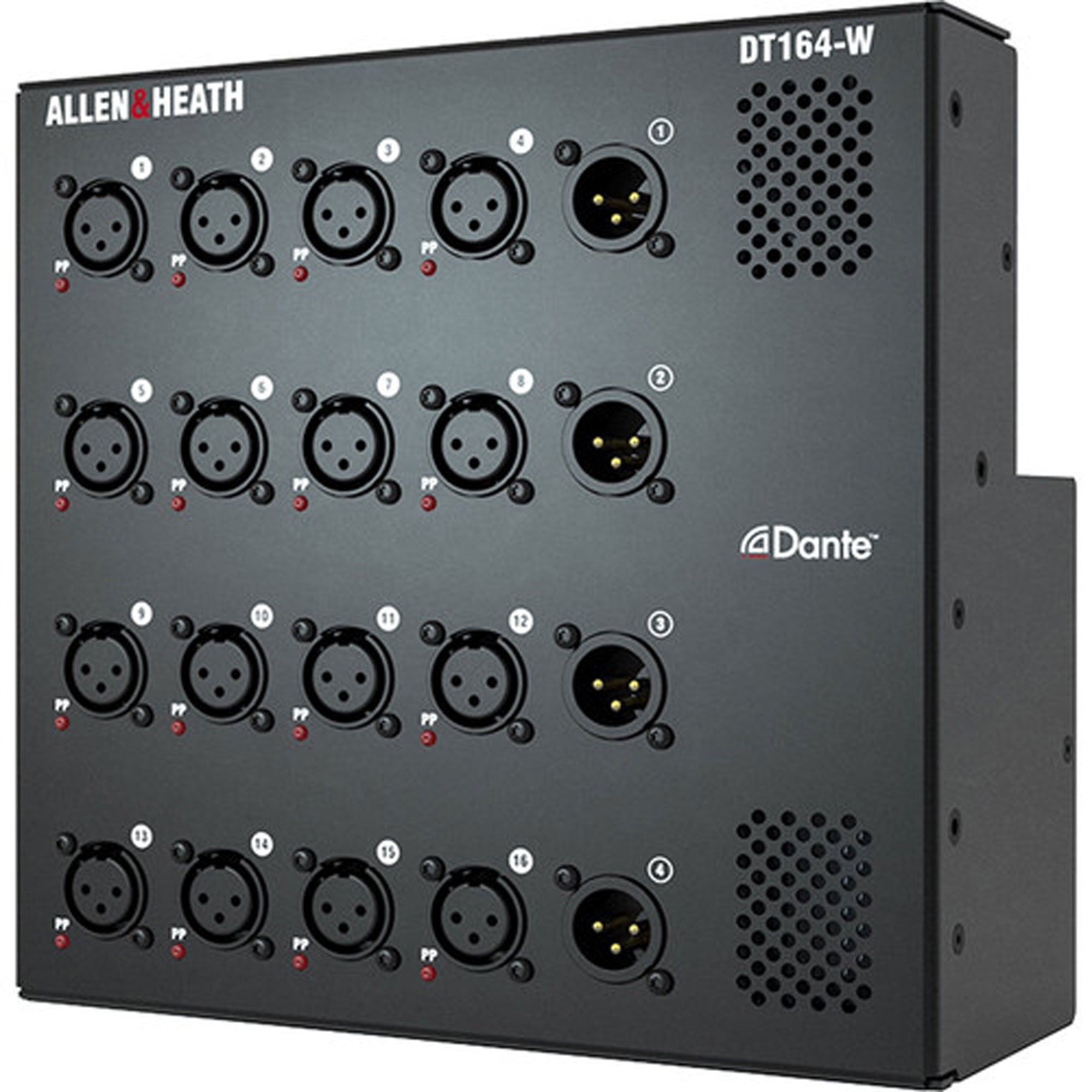Allen & Heath DT164-W 16x4 Wallmount Dante/AES67 Audio I/O Expander