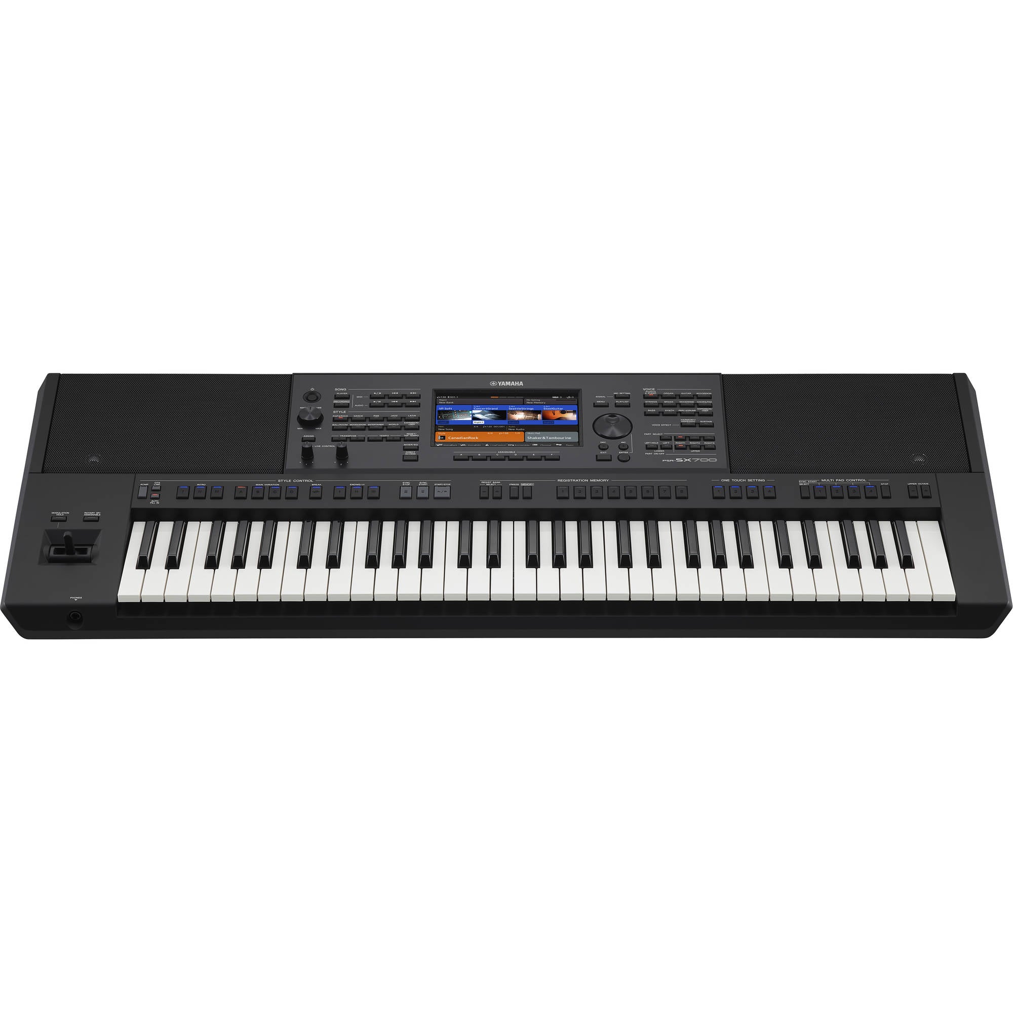 Yamaha PSR-SX700 61-Key Mid-Level Arranger Workstation Keyboard