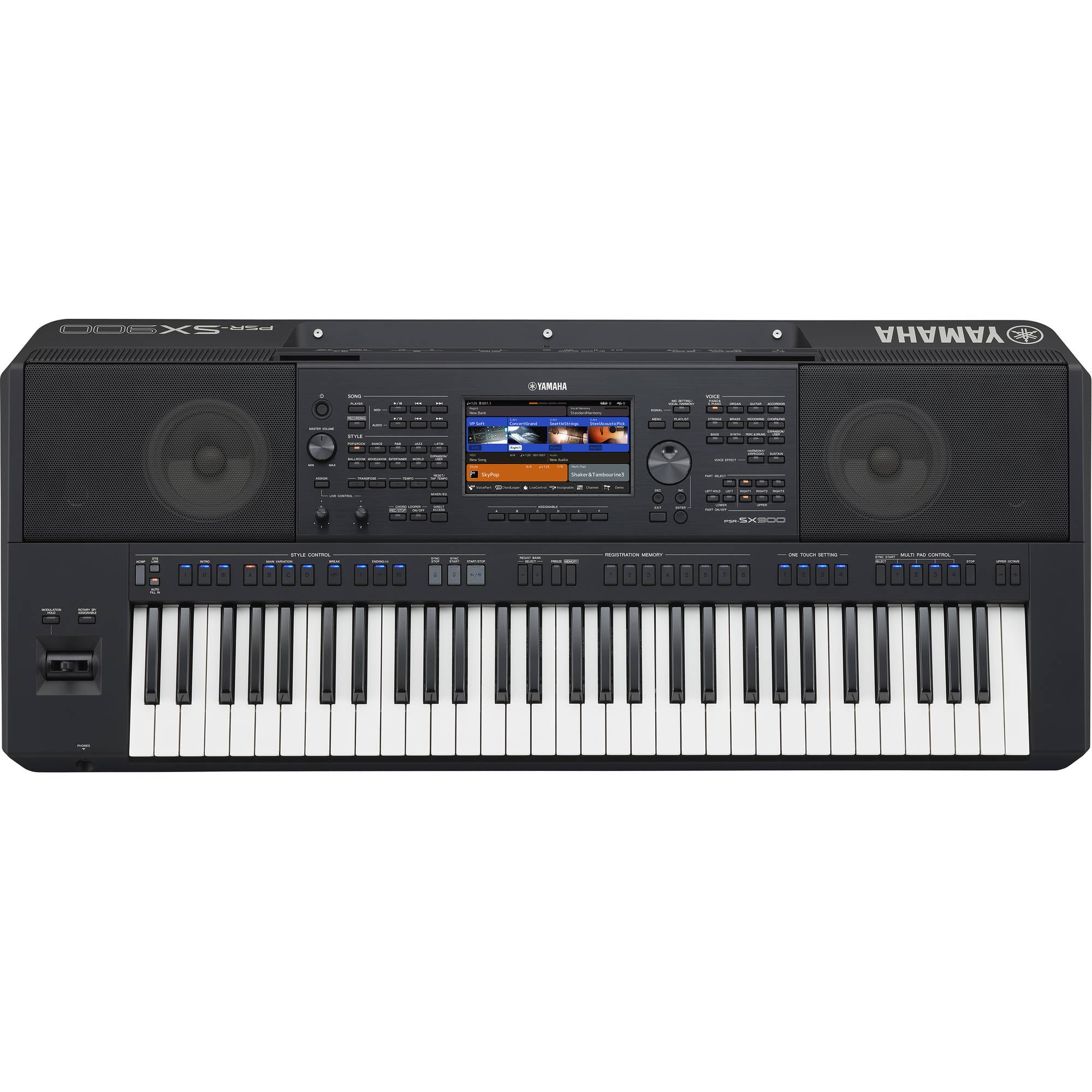 Yamaha PSR-SX900 61-Key High-Level Arranger Workstation Keyboard