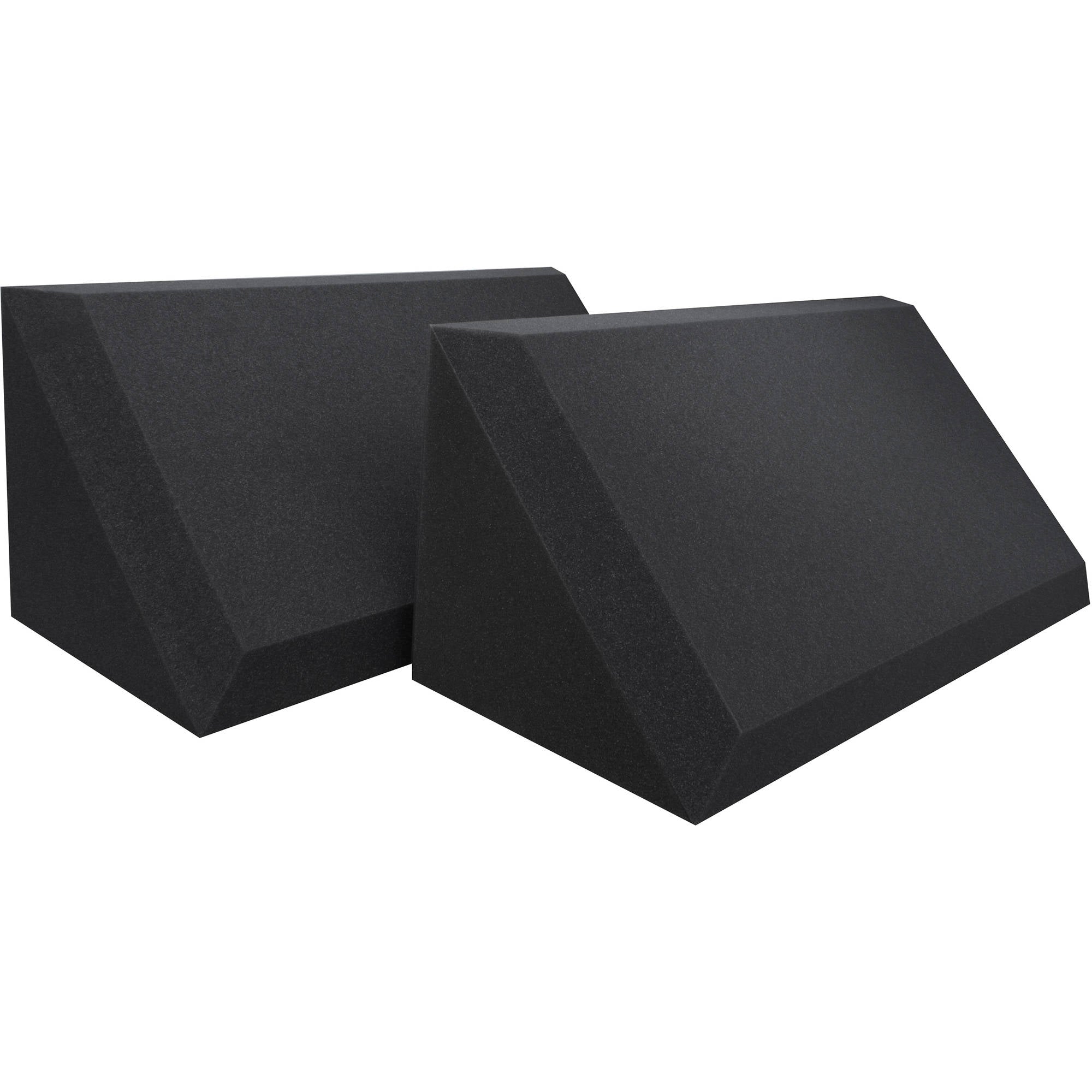 Ultimate Support UA-BTB-24-2 Bevel-Style Acoustic Bass Traps (12 x 12 x 24", Charcoal, Pair)