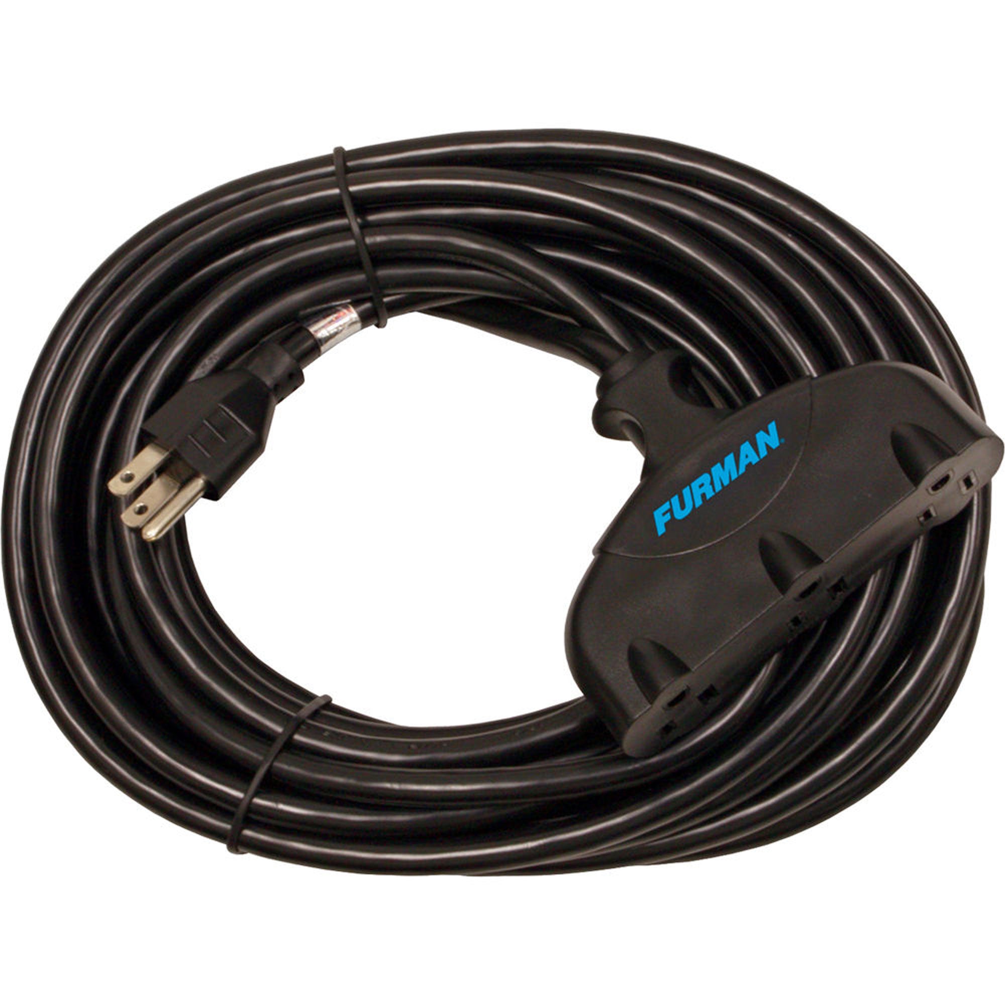 Furman ACX-25 3-Outlet AC Power Extension Cord (14 AWG, 25')