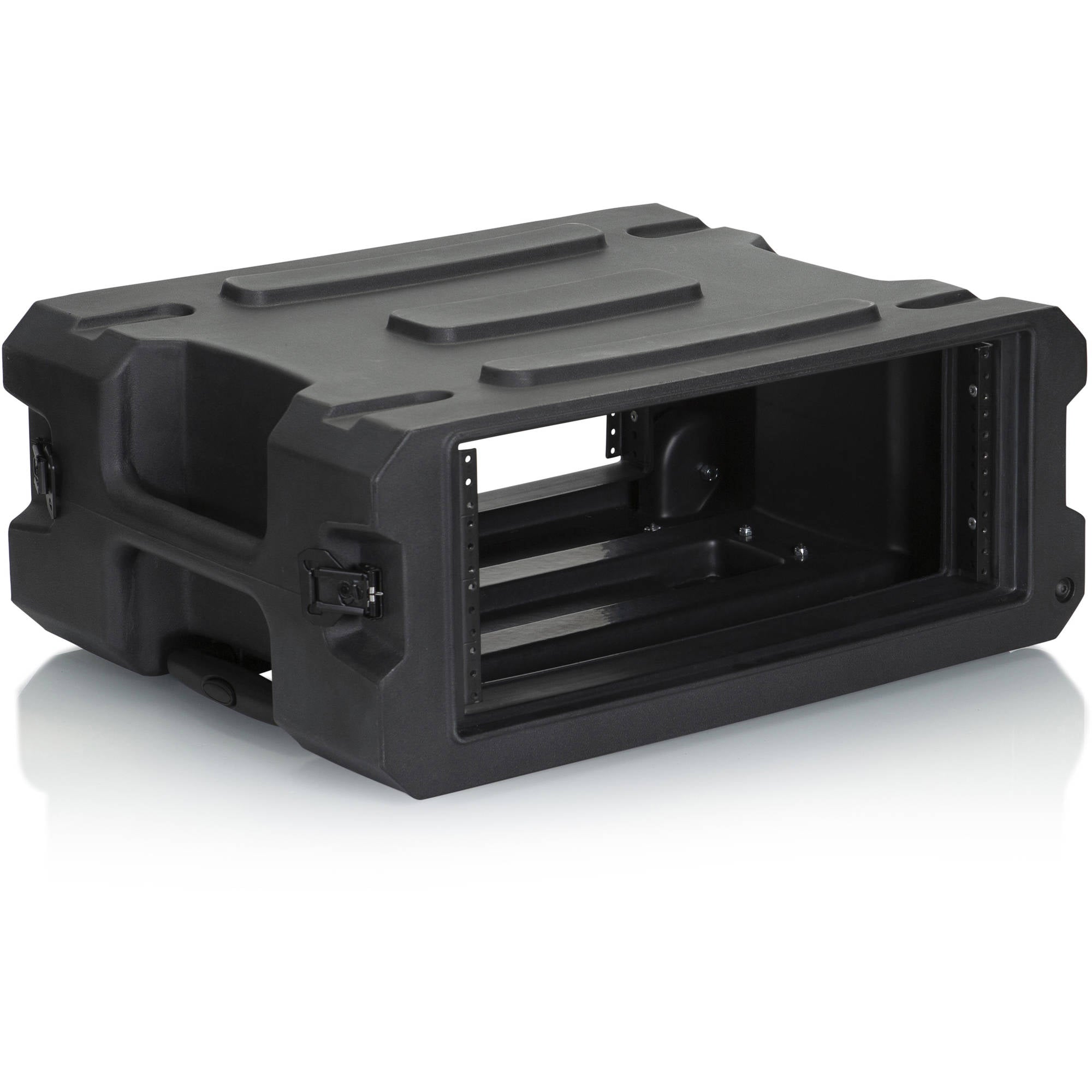 Gator Cases G-PROR-4U-19 Molded Audio Rack with Wheels (4U, 19" Deep)