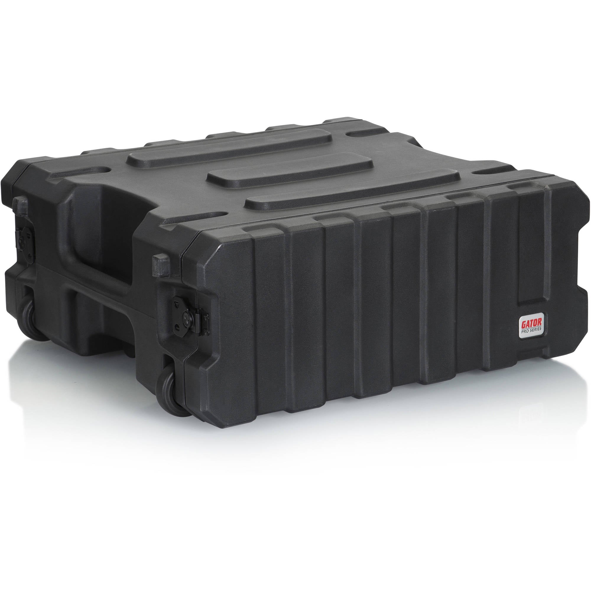 Gator Cases G-PROR-4U-19 Molded Audio Rack with Wheels (4U, 19" Deep)