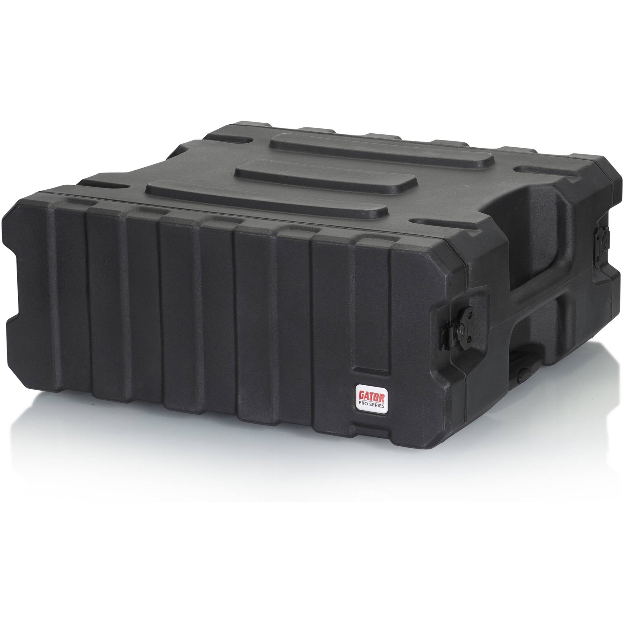 Gator Cases G-PROR-4U-19 Molded Audio Rack with Wheels (4U, 19" Deep)