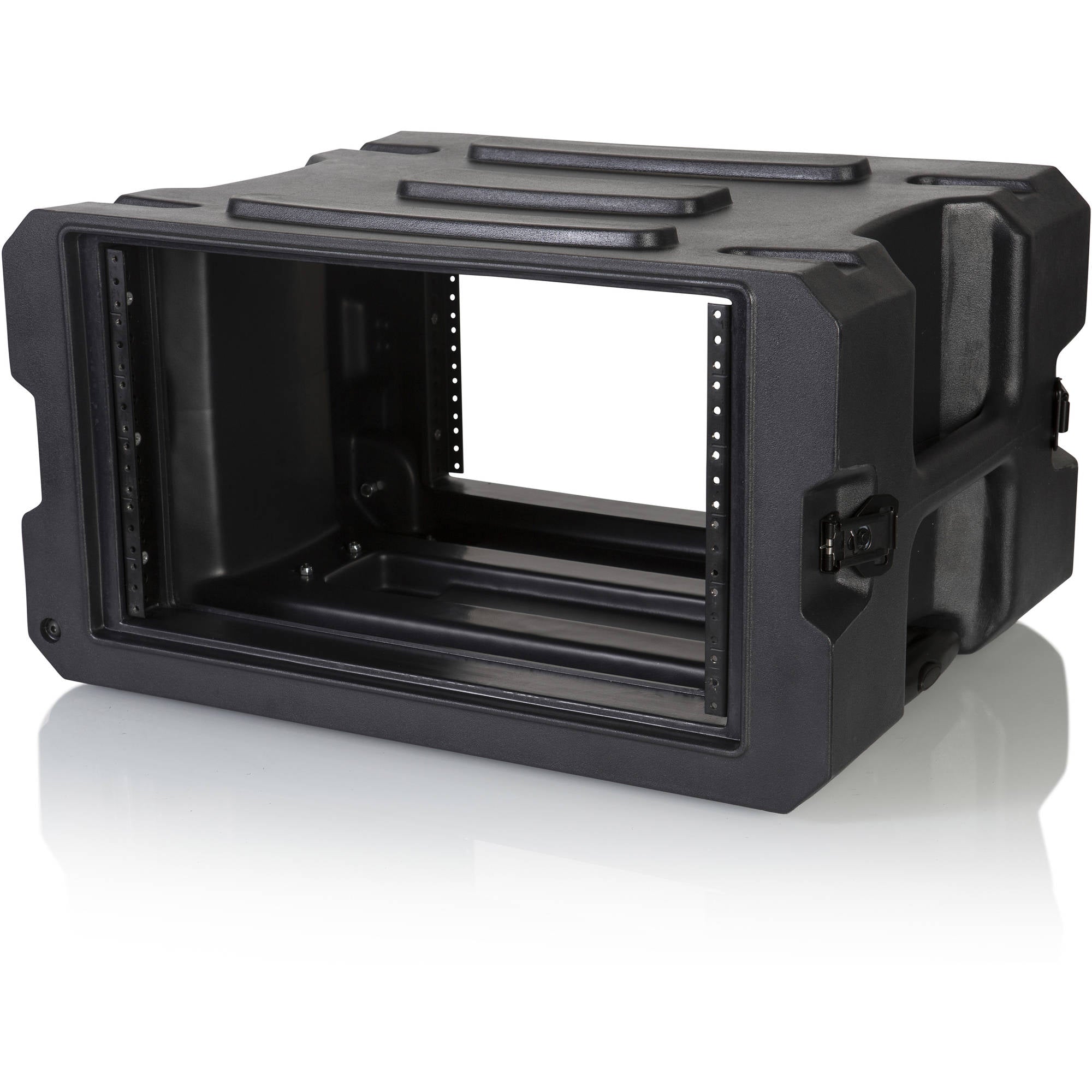 Gator Cases G-PROR-6U-19 Molded Audio Rack with Wheels (6U, 19" Deep)