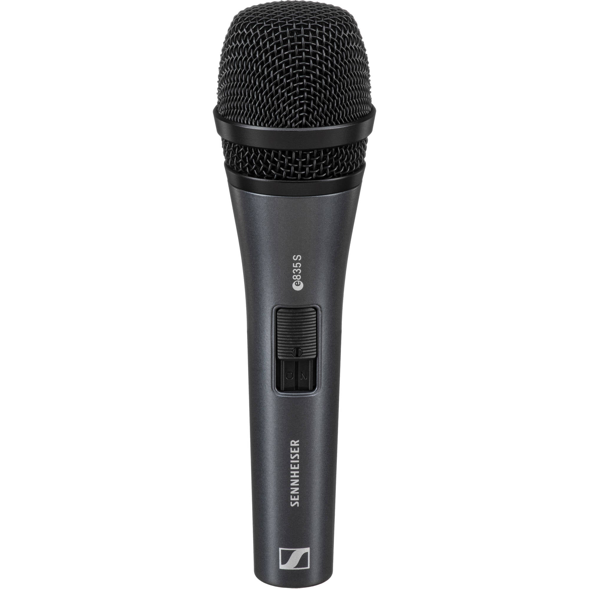 Sennheiser e 835-S Handheld Cardioid Dynamic Vocal Microphone with On/Off Switch (3 Pack)