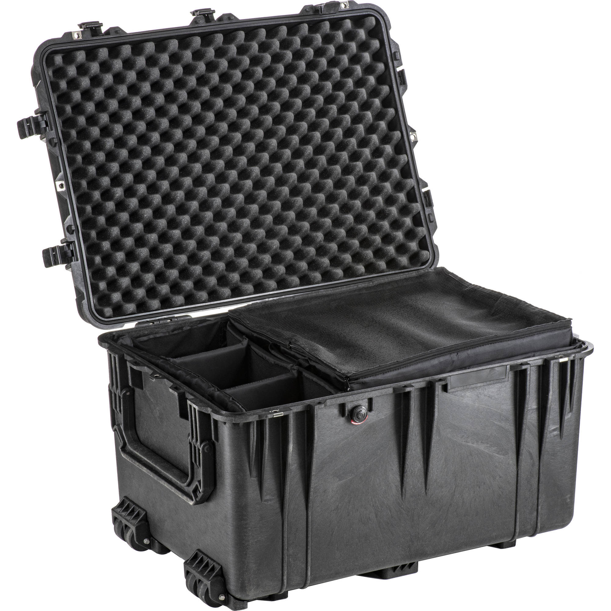 Pelican 1664 Protector Case with Dividers (Black)
