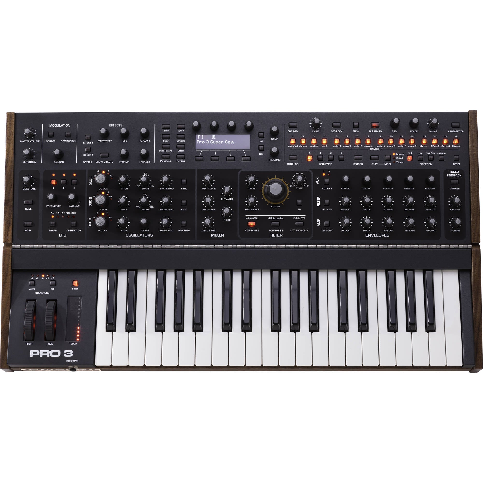 Sequential Pro 3 SE Multi-Filter Mono/3-Voice Paraphonic Synthesizer (Special Edition)