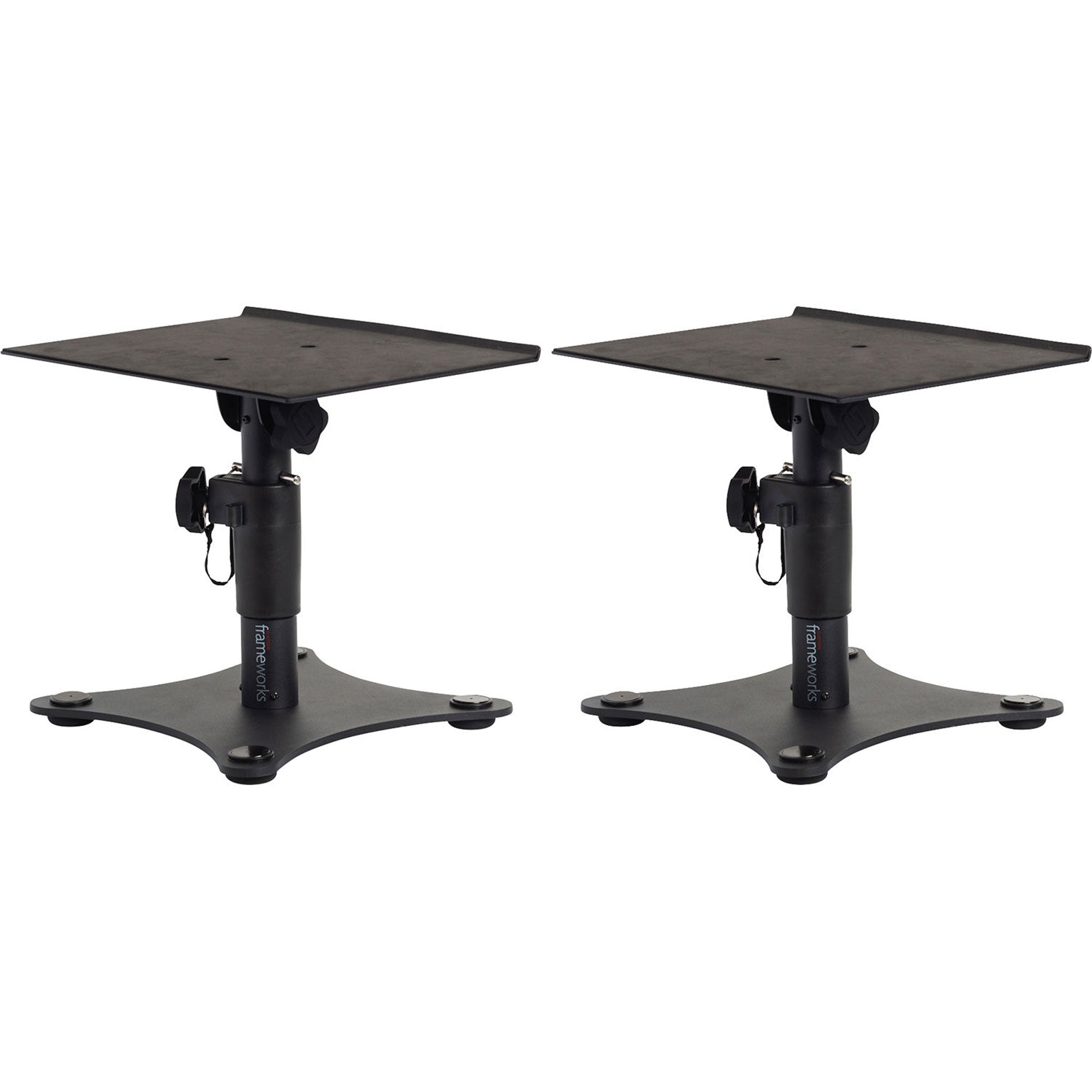 Gator Frameworks GFWSPKSTMNDSK Desktop Studio Monitor Stands (Pair)