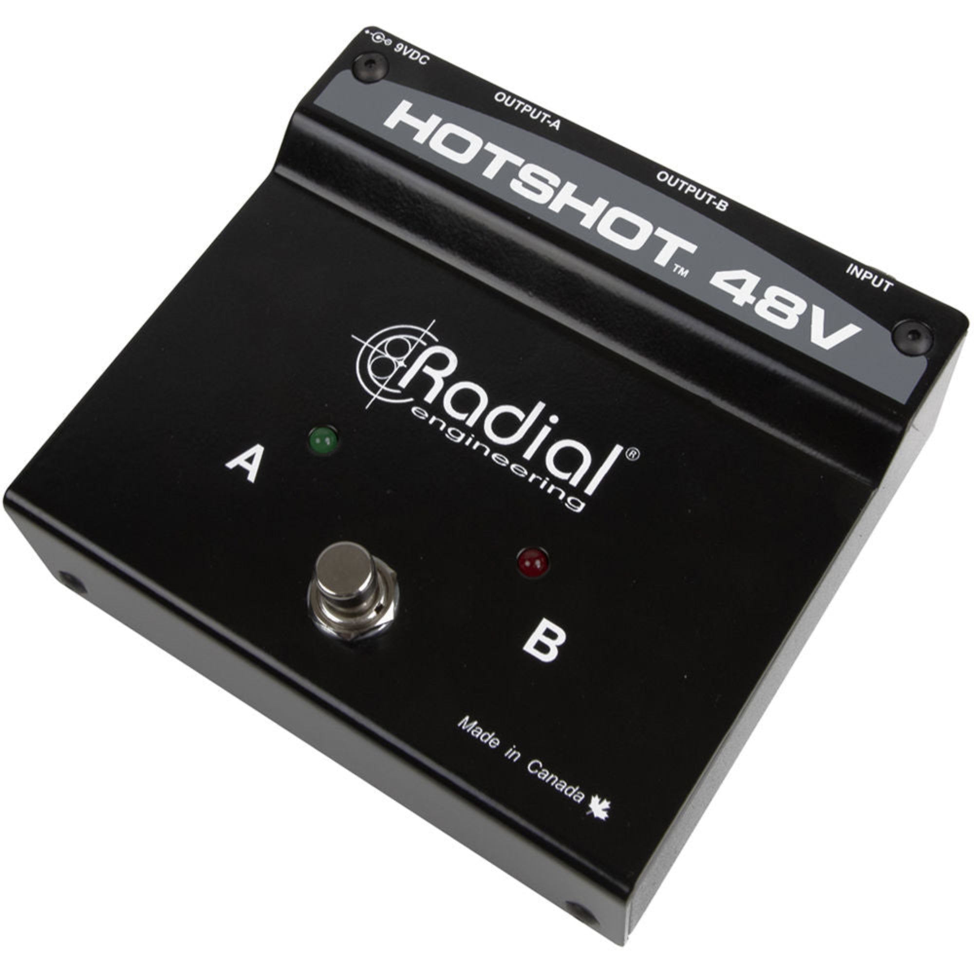 Radial Engineering HotShot 48V Phantom Powered Toggle Switch