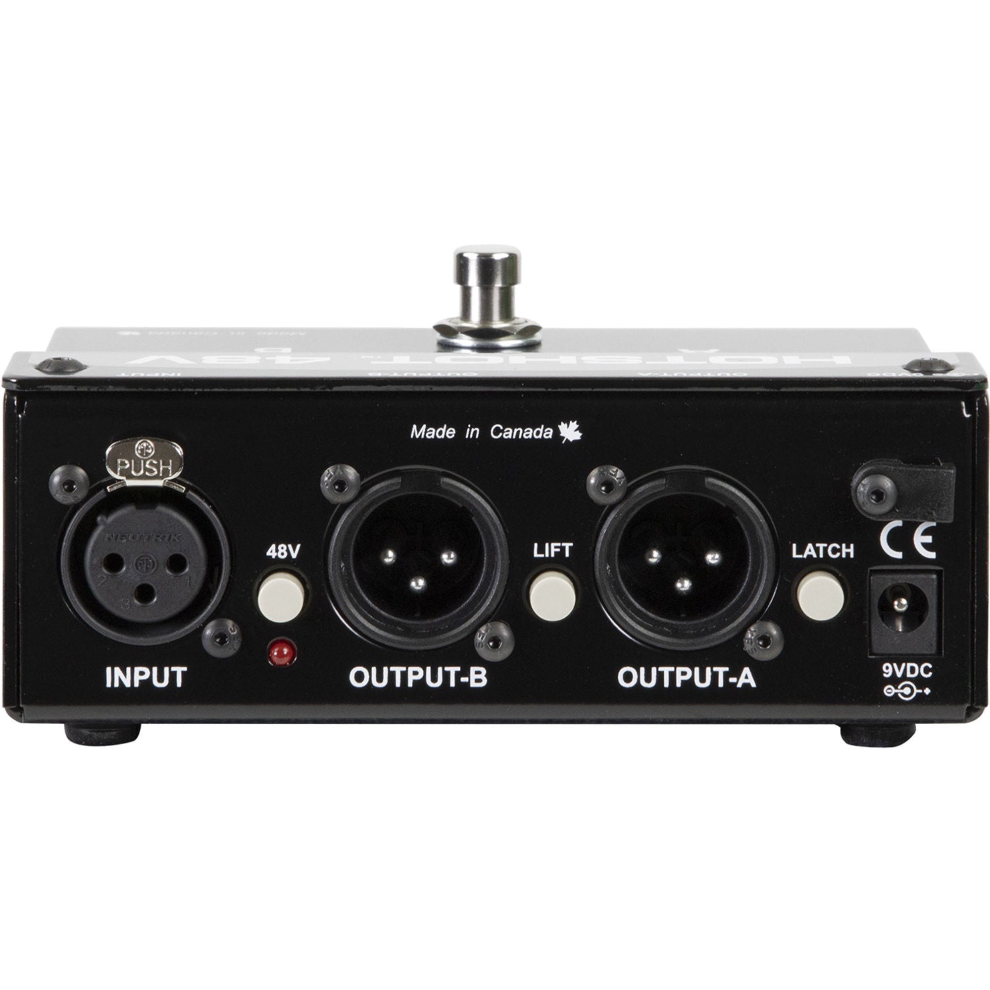 Radial Engineering HotShot 48V Phantom Powered Toggle Switch