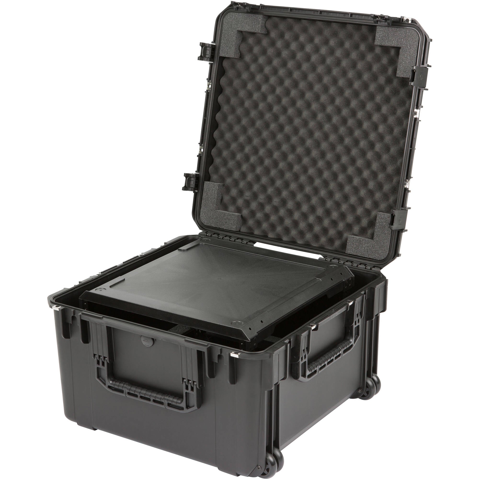 SKB 3i-2424M146U iSeries Injection Molded Fly Rack with Wheels (6U, 20" Rack Depth)