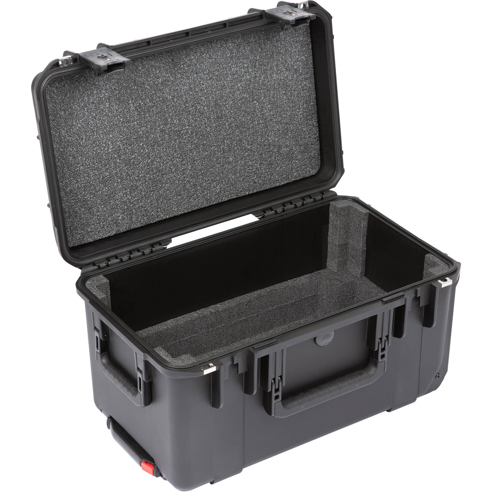 SKB 3i-2011M103U iSeries Injection Molded Shallow Fly Rack with Wheels (3U, 9" Rack Depth)