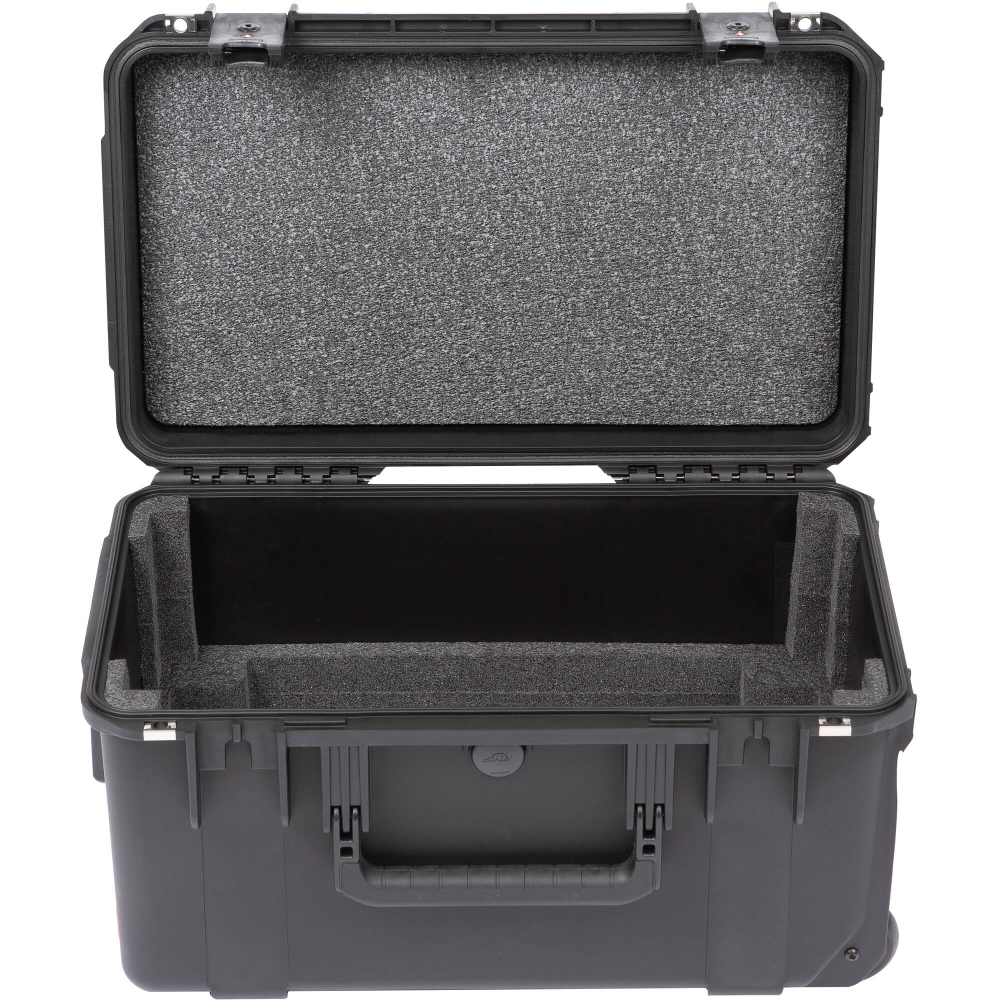 SKB 3i-2011M103U iSeries Injection Molded Shallow Fly Rack with Wheels (3U, 9" Rack Depth)