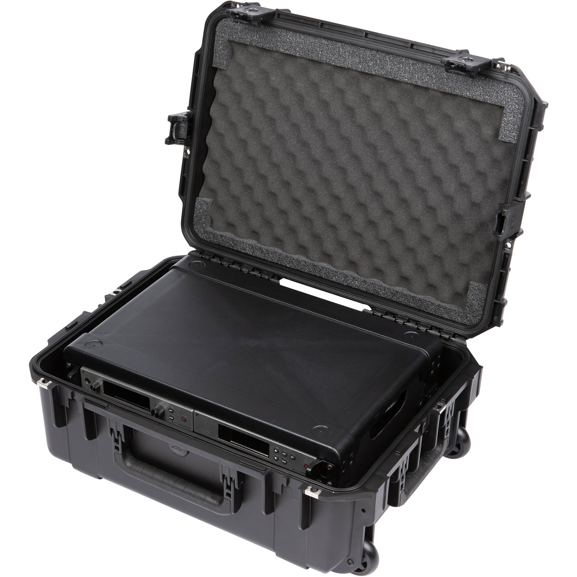 SKB 3i-2215M82U iSeries Injection Molded Fly Rack with Wheels (2U, 13" Rack Depth)